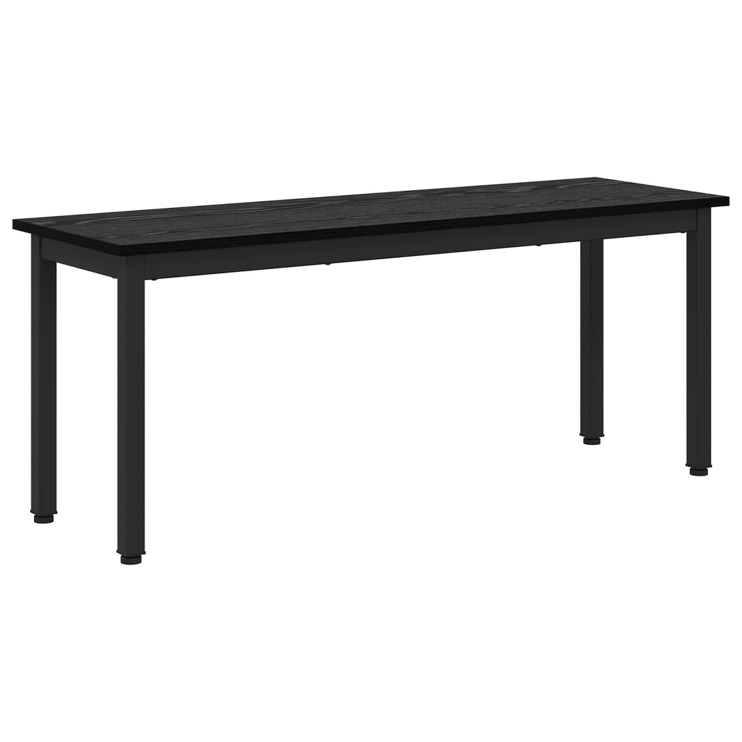 benk Svart Eik 110 x 35 x 45 cm Konstruert tre