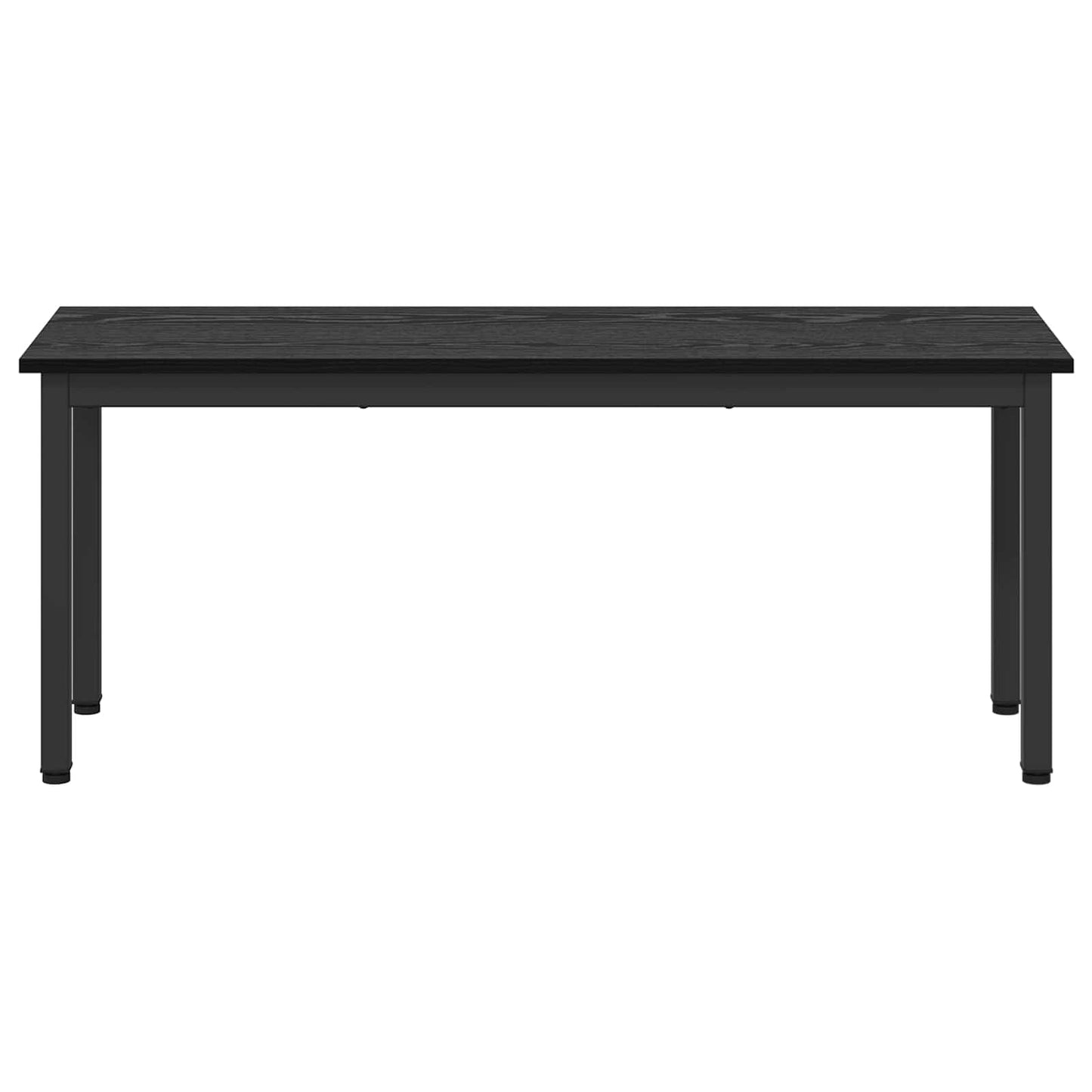 benk Svart Eik 110 x 35 x 45 cm Konstruert tre
