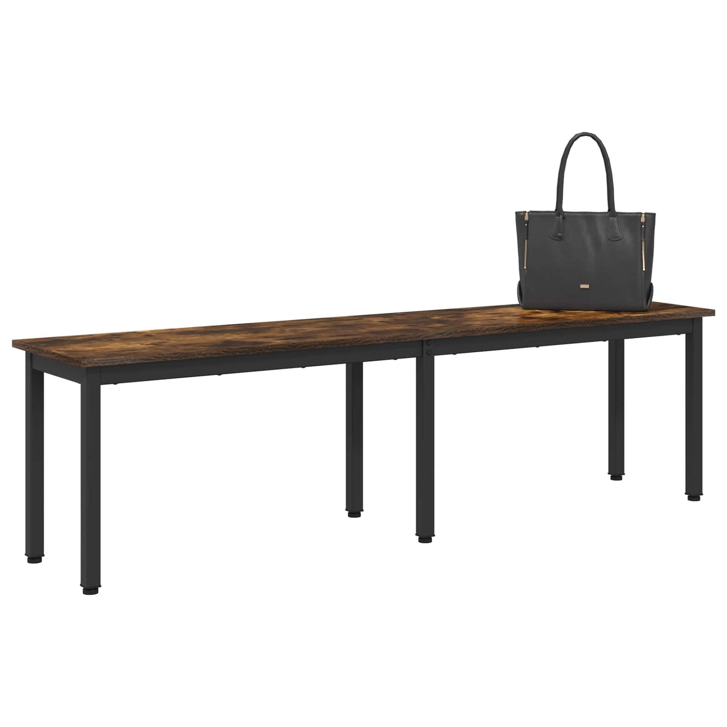benk Røyk Eik 160 x 35 x 45 cm Konstruert tre