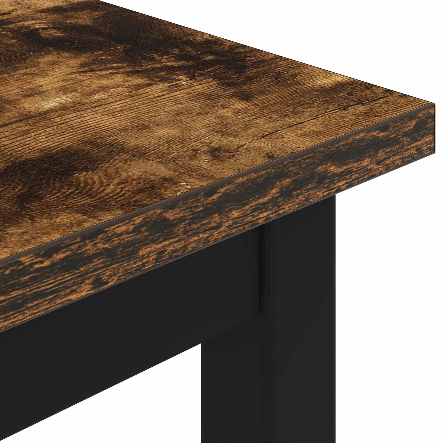 benk Røyk Eik 200 x 35 x 45 cm Konstruert tre