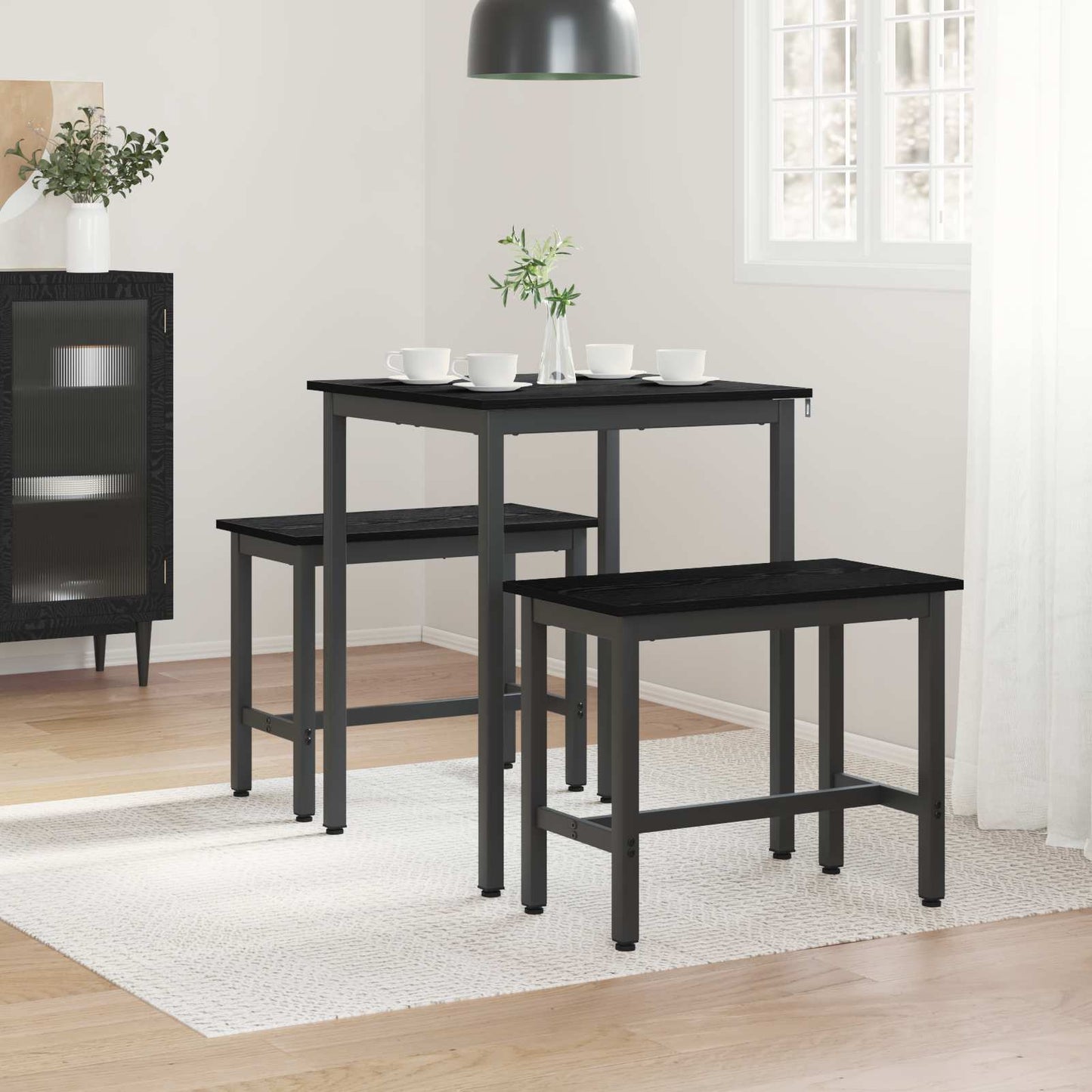 Spisebord 60 x 60 x 75 cm METALL Torget