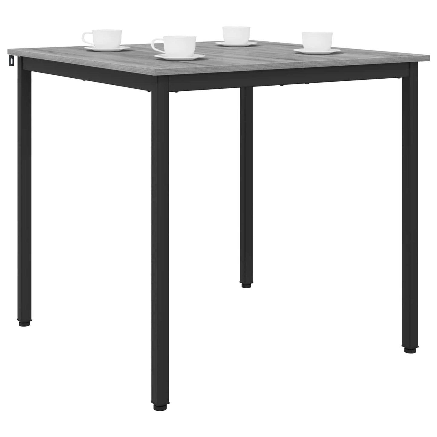 Spisebord 80 x 80 x 75 cm METALL
