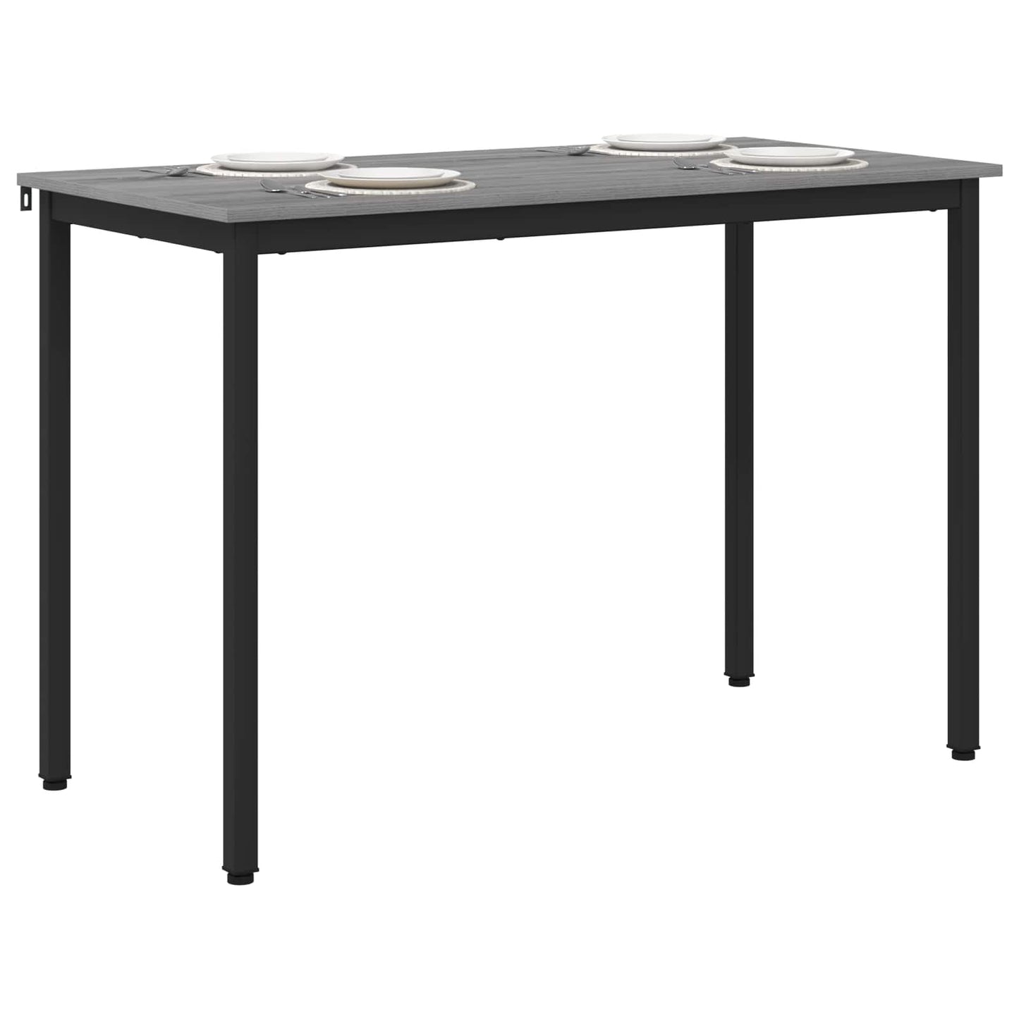 Spisebord 110 x 100 x 75 cm METALL