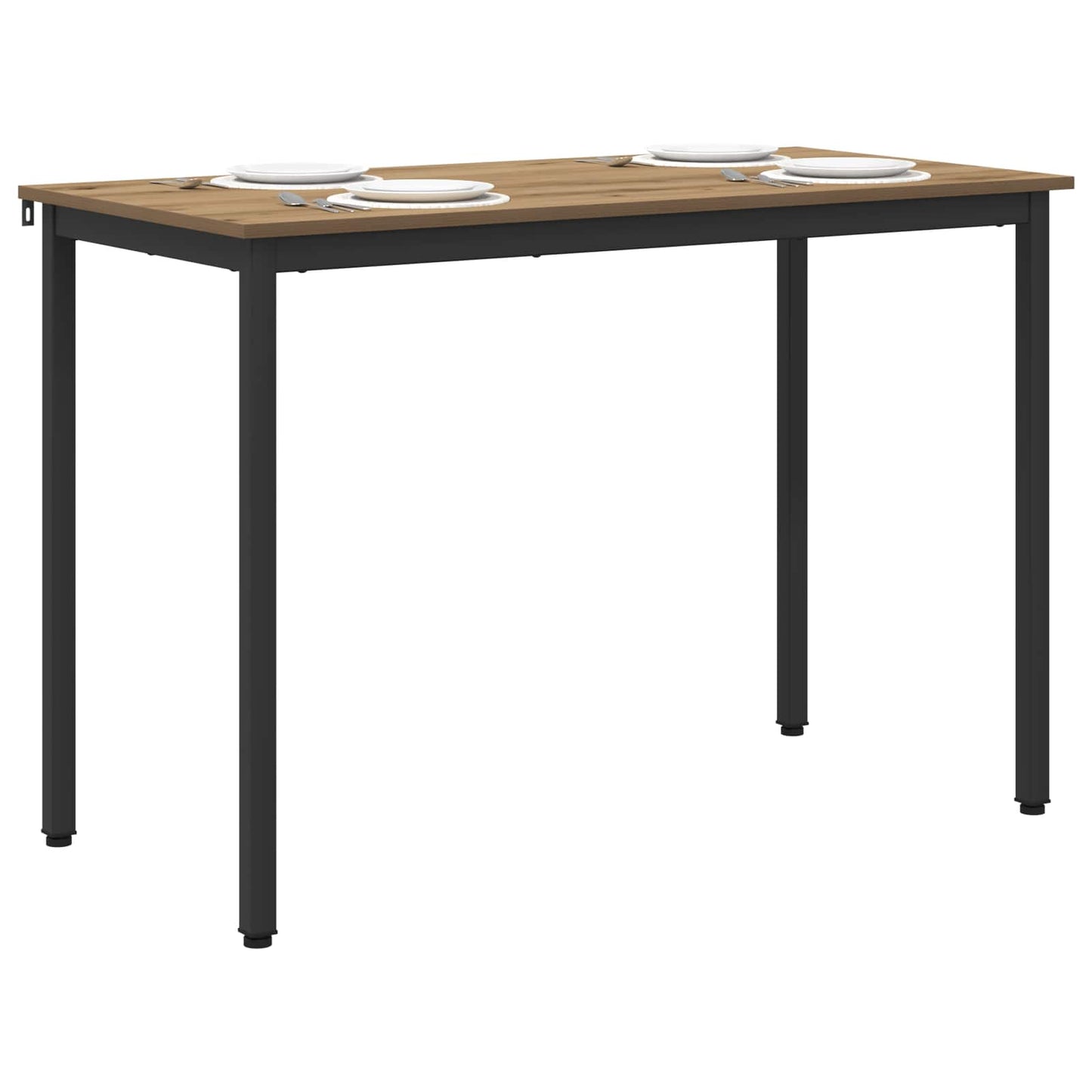 Spisebord 110 x 100 x 75 cm METALL