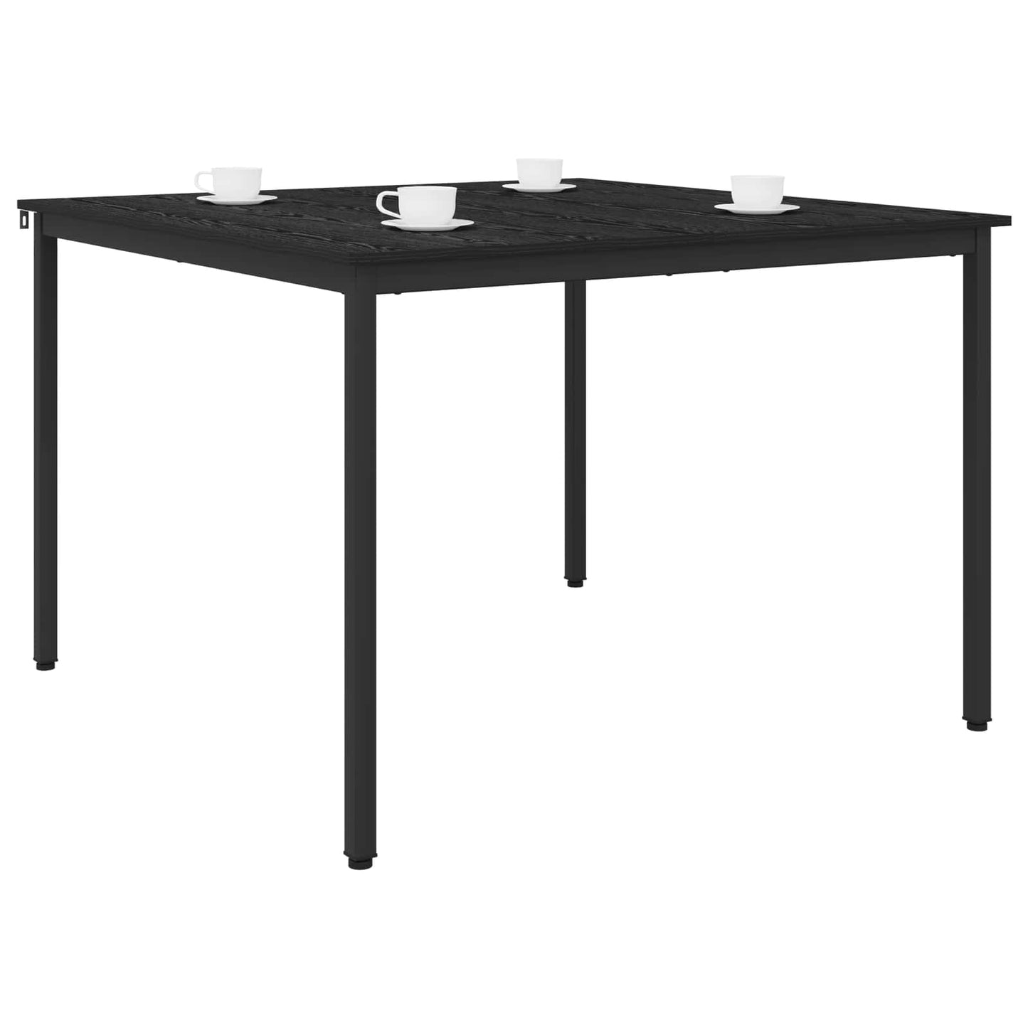 Spisebord 110 x 110 x 75 cm METALL