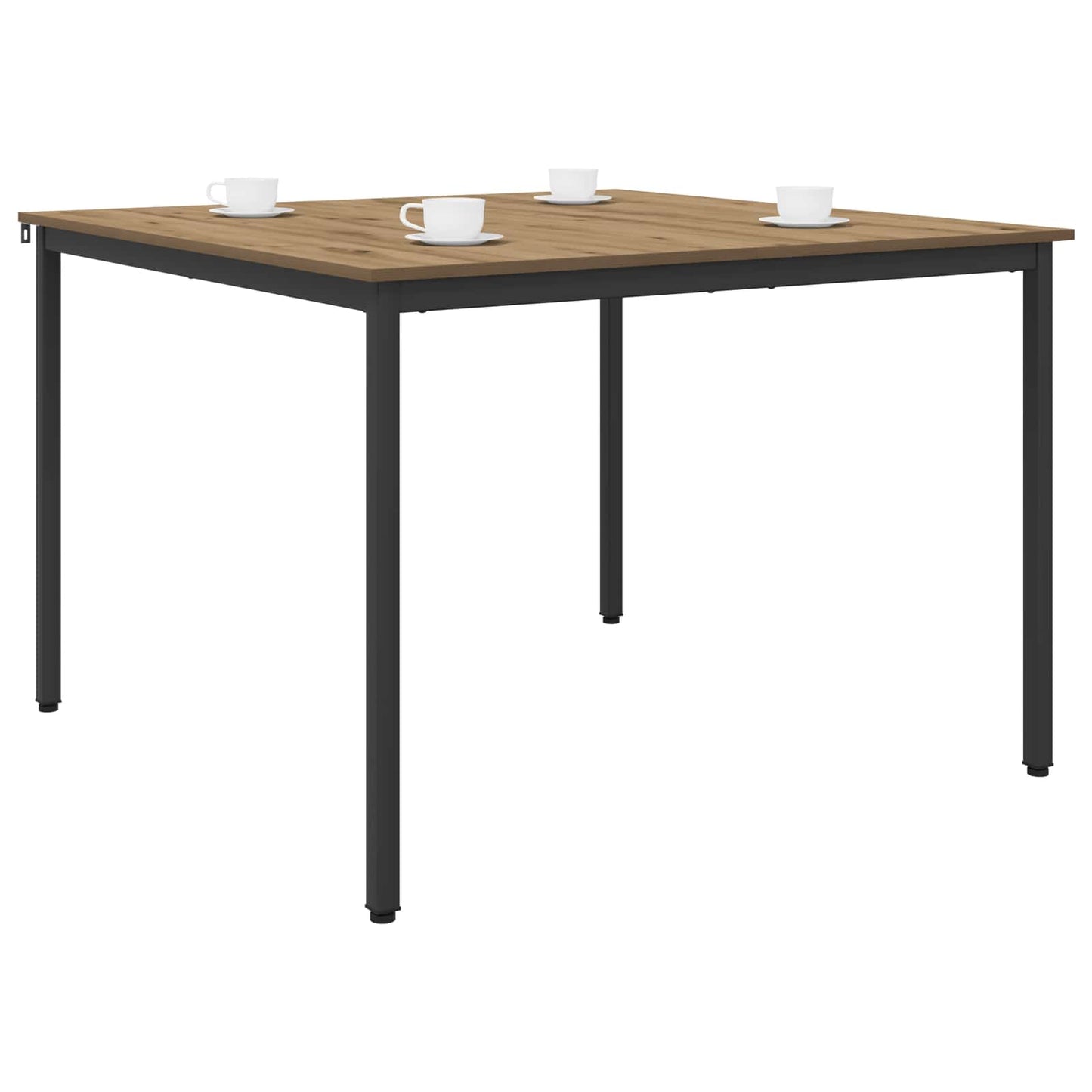 Spisebord 110 x 110 x 75 cm METALL