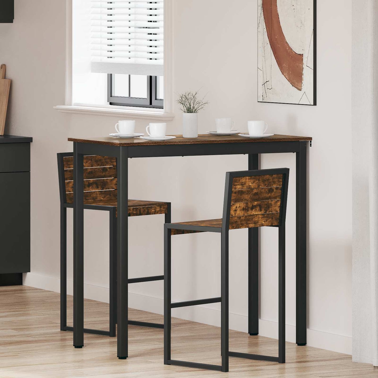 Stående Bar Bord Konstruert tre