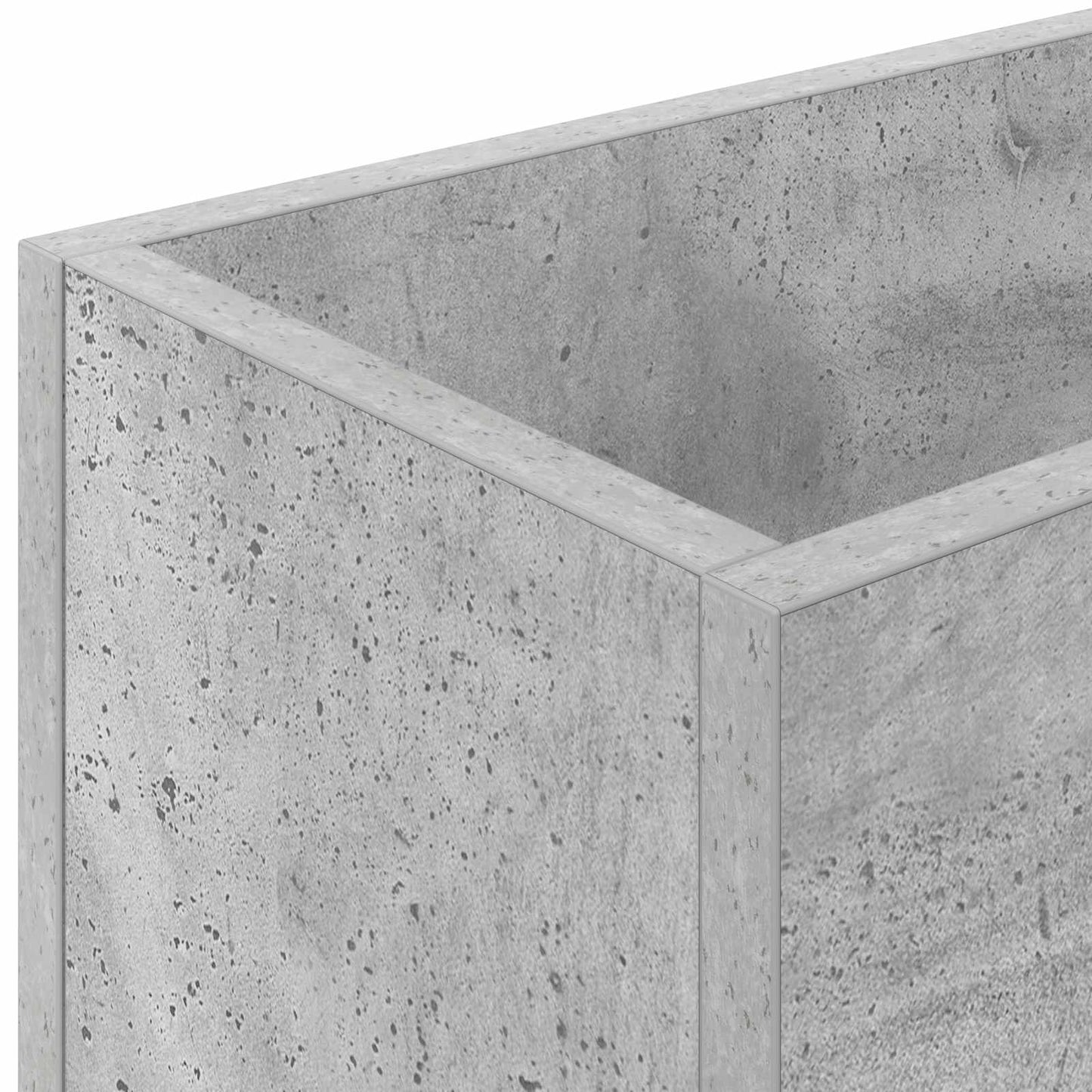 Parasollstativ Betonggrå 40 x 20 x 55,5 cm Konstruert tre