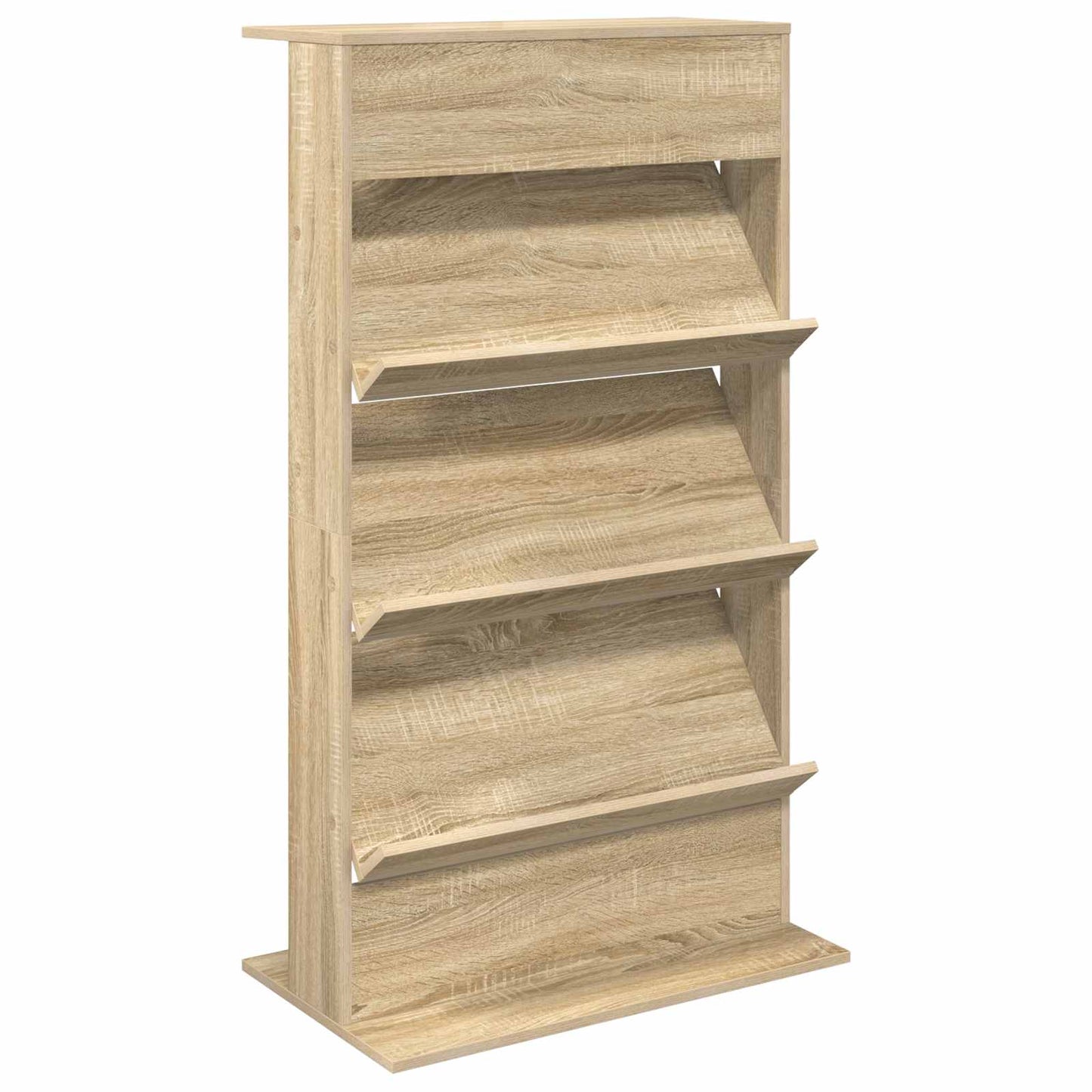 Magasinreol Sonoma eik 70 x 41 x 126 cm Konstruert tre