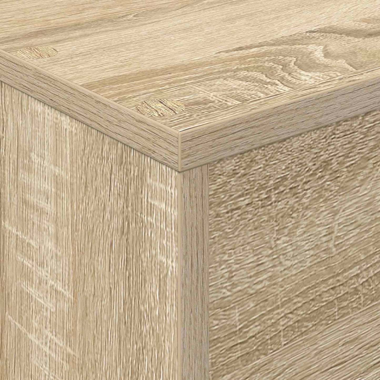 Magasinreol med hylle Sonoma eik 70 x 41 x 96 cm Konstruert tre