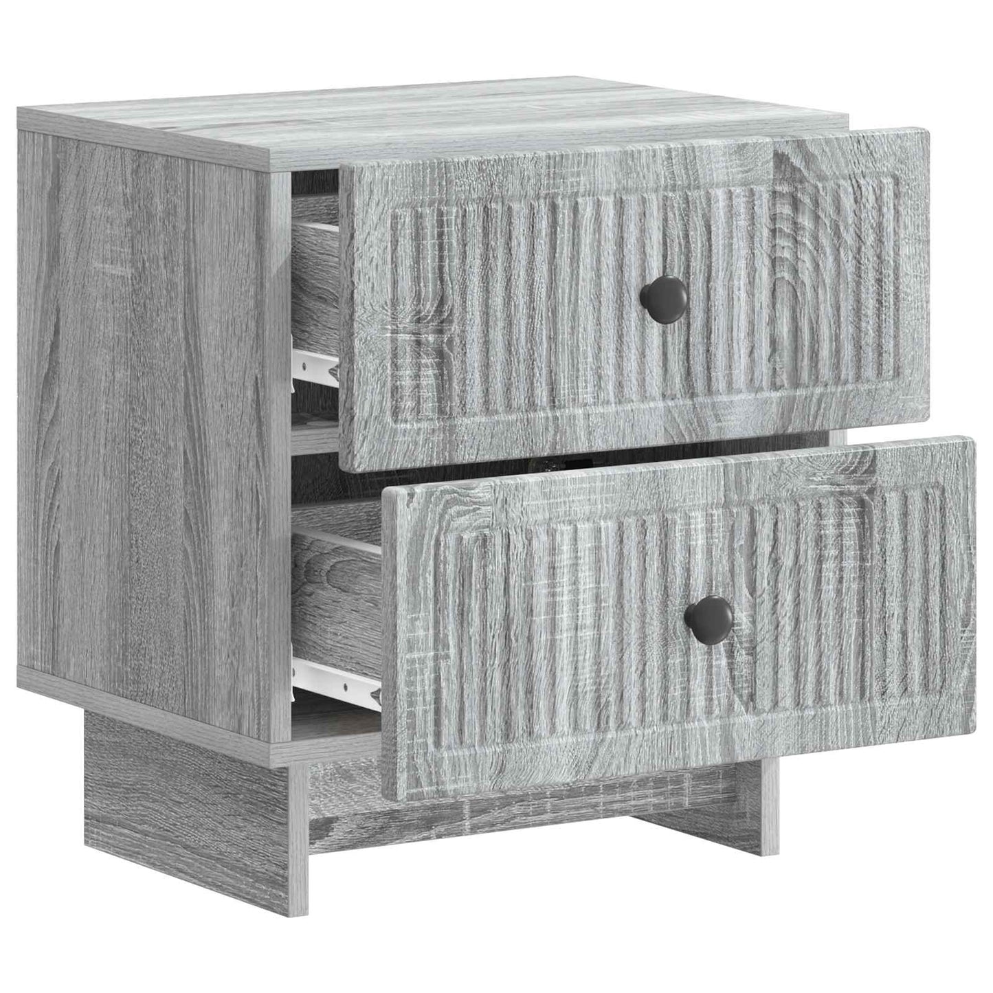 Nattbordskap Grå sonoma 43 x 34,5 x 47,5 cm Konstruert tre