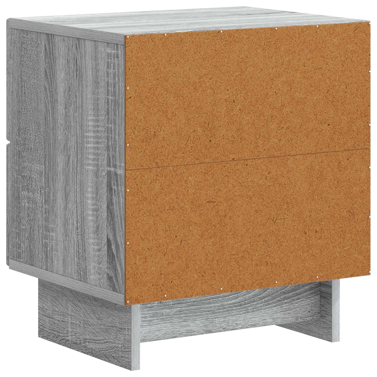 Nattbordskap Grå sonoma 43 x 34,5 x 47,5 cm Konstruert tre
