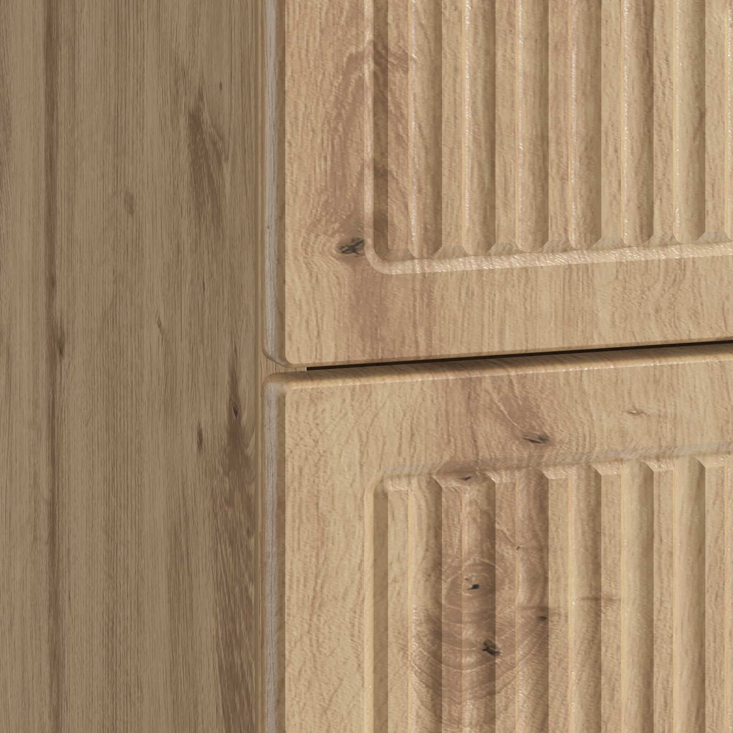 Nattbordskap med skuff 2 pcs Artisan eik 43 x 34,5 x 47,5 cm
