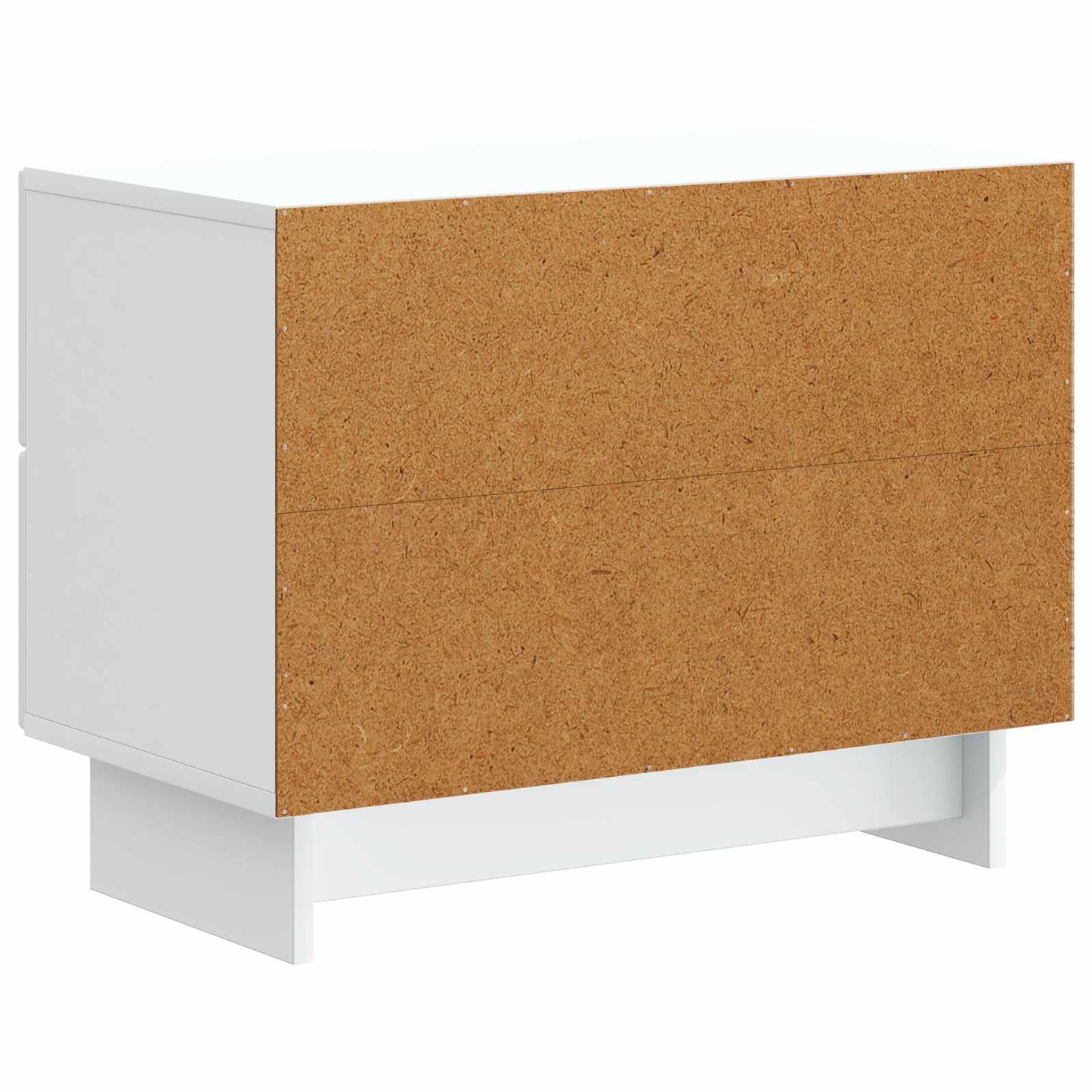 Nattbordskap med skuff Hvit 62 x 34,5 x 47,5 cm Konstruert tre