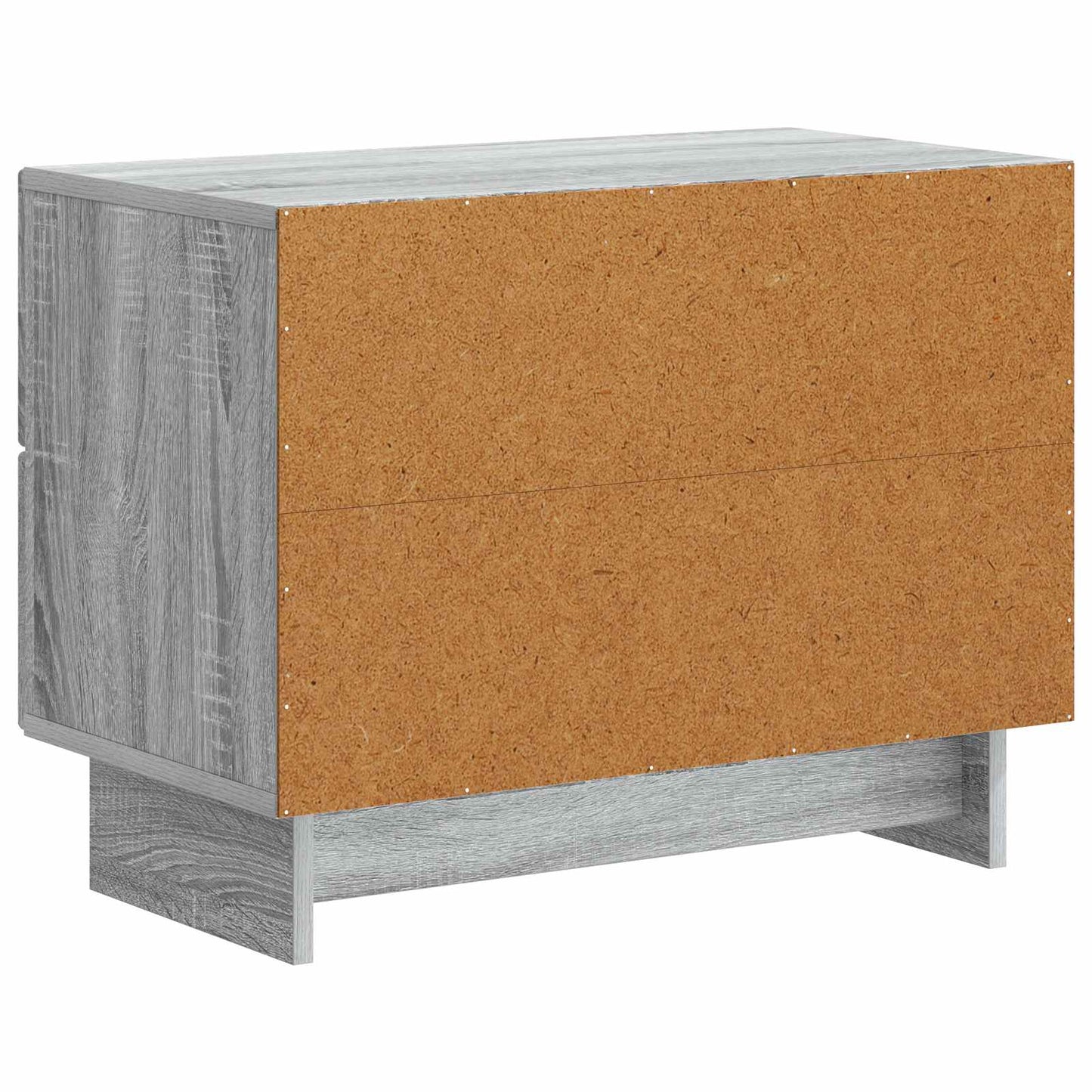 Nattbordskap Grå sonoma 62 x 34,5 x 47,5 cm Konstruert tre