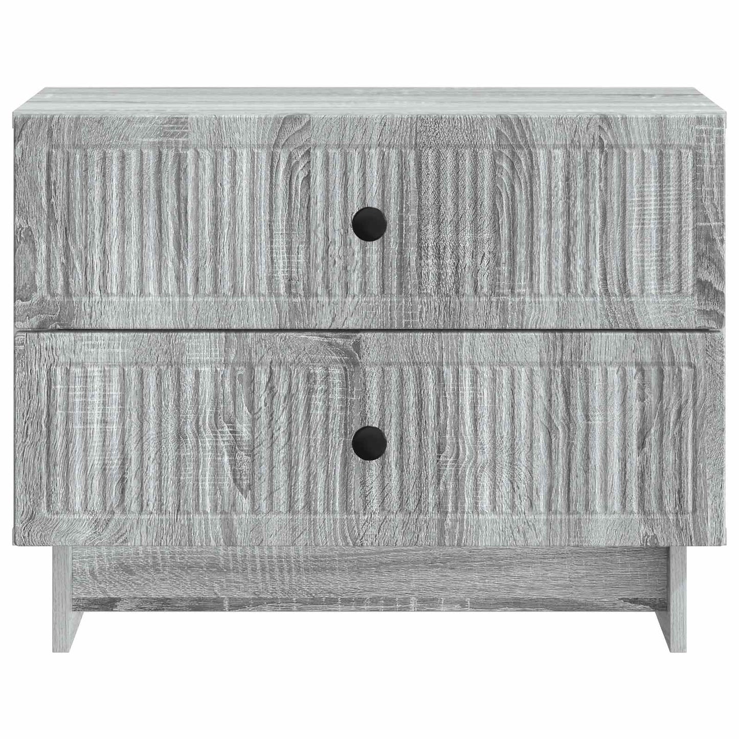 Nattbordskap Grå sonoma 62 x 34,5 x 47,5 cm Konstruert tre