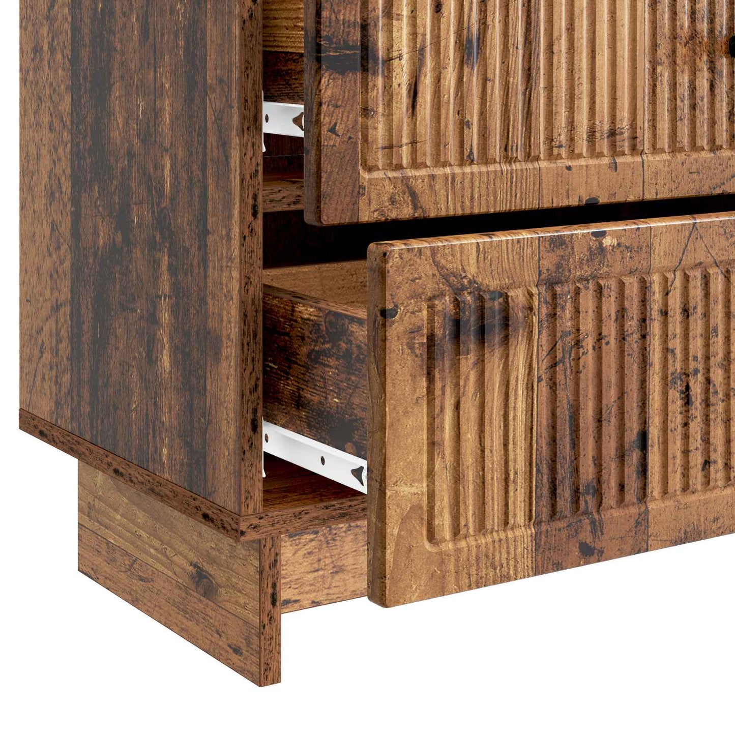Nattbordskap Gammelt tre 62 x 34,5 x 47,5 cm Konstruert tre
