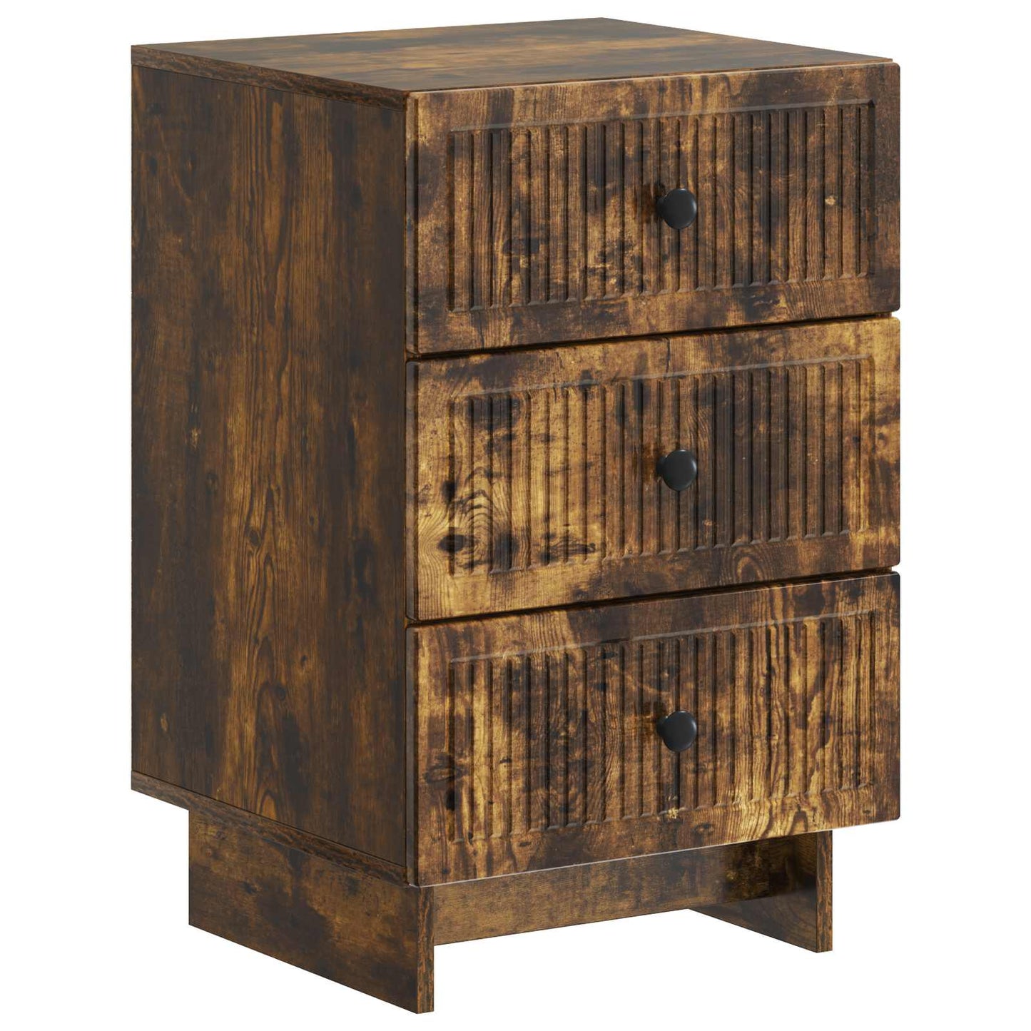 Nattbordskap Røkt Eik 43 x 41 x 66,5 cm Konstruert tre