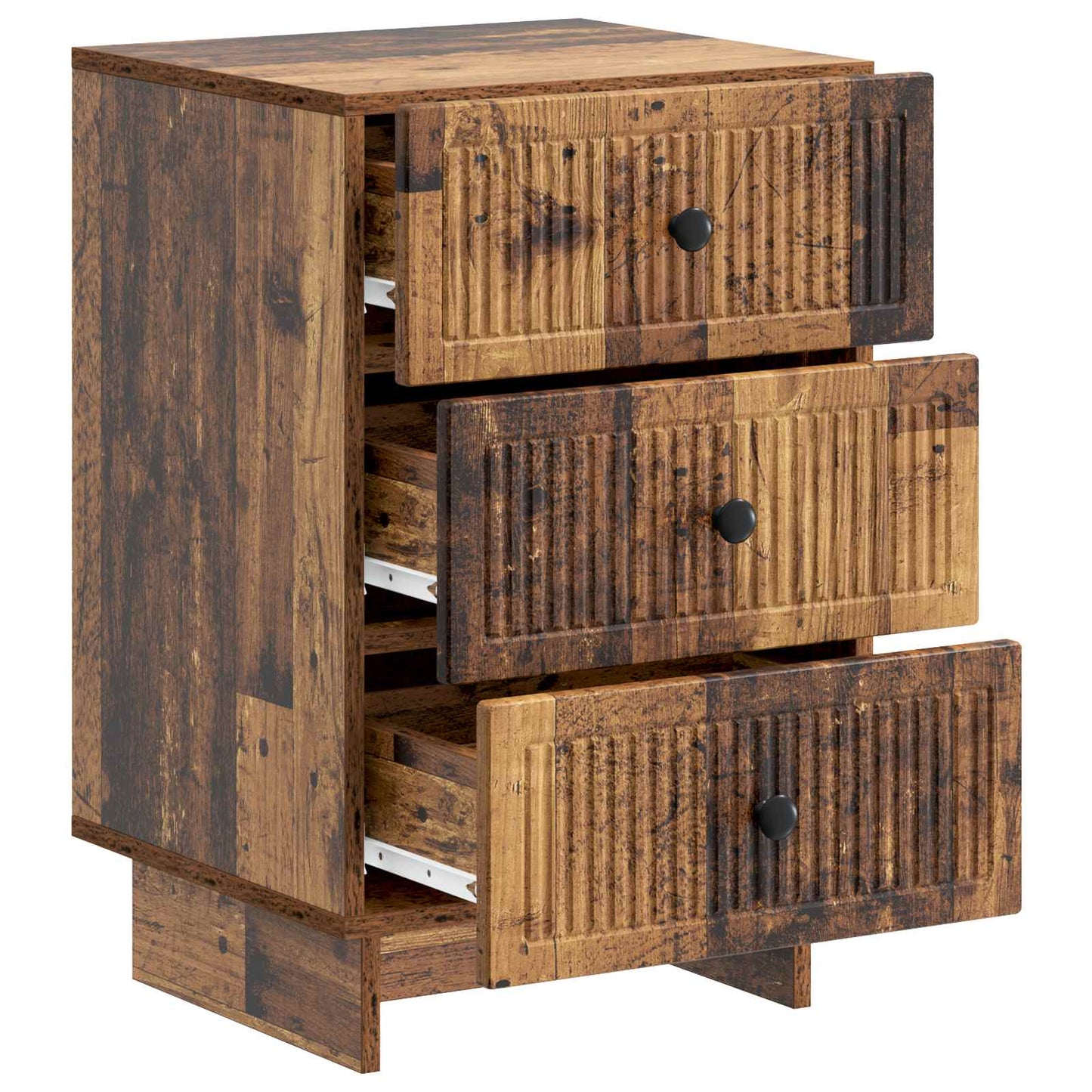 Nattbordskap Gammelt tre 43 x 41 x 66,5 cm Konstruert tre