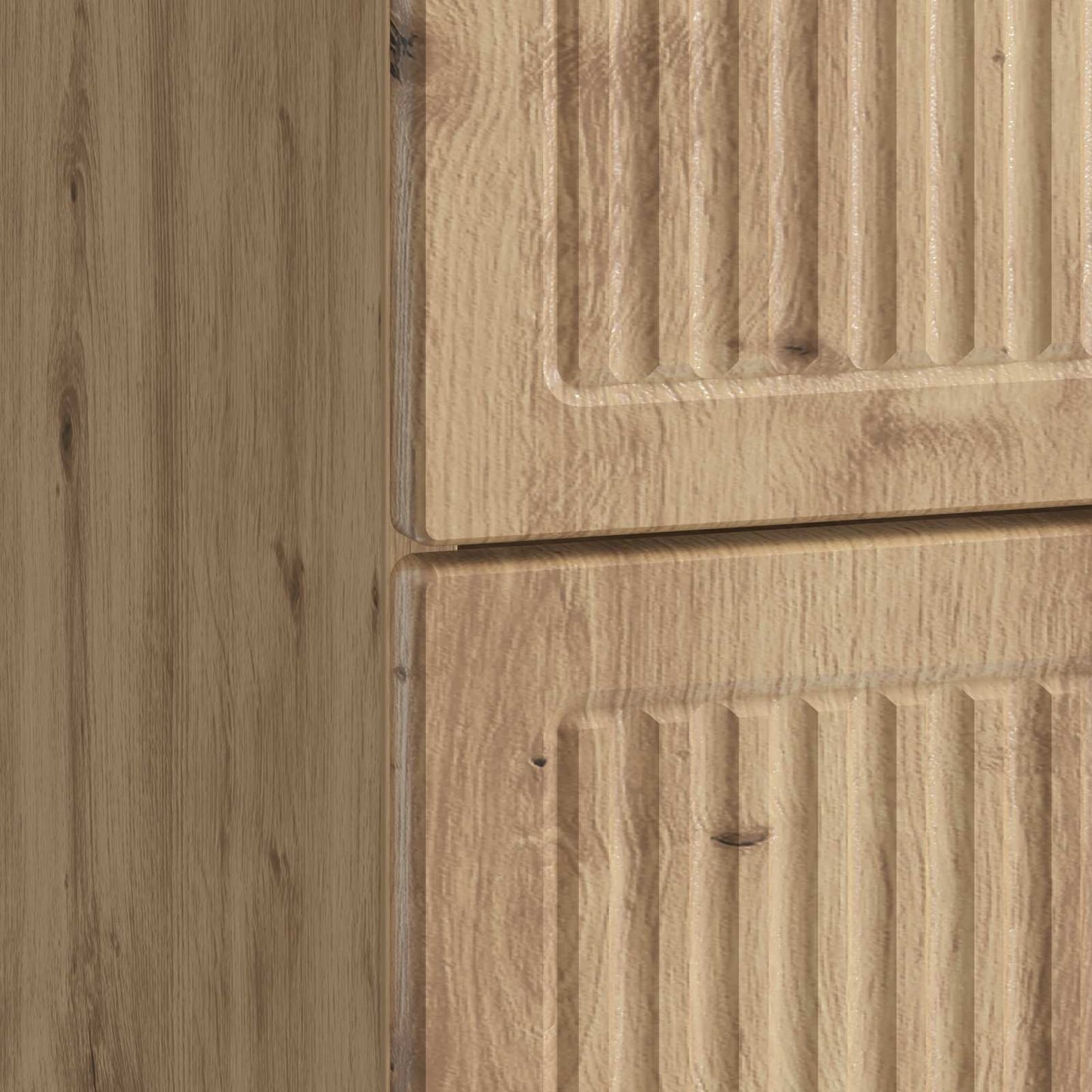 Nattbordskap Artisan eik 43 x 41 x 66,5 cm Konstruert tre