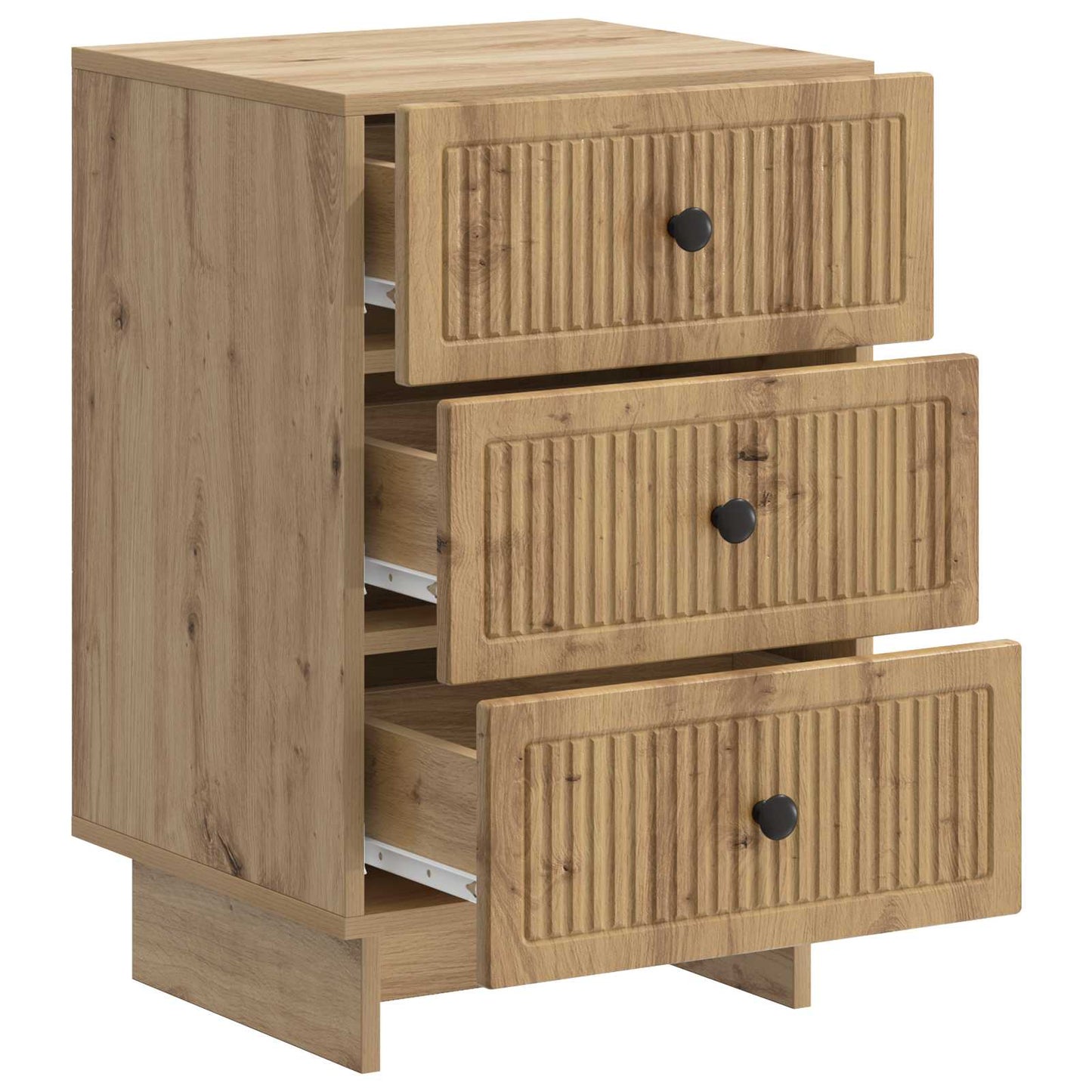 Nattbordskap Artisan eik 43 x 41 x 66,5 cm Konstruert tre