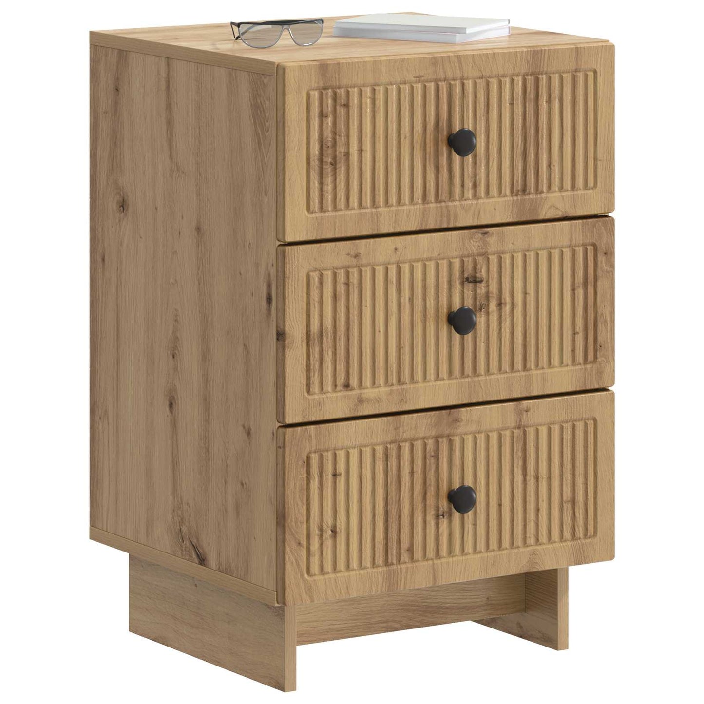 Nattbordskap Artisan eik 43 x 41 x 66,5 cm Konstruert tre