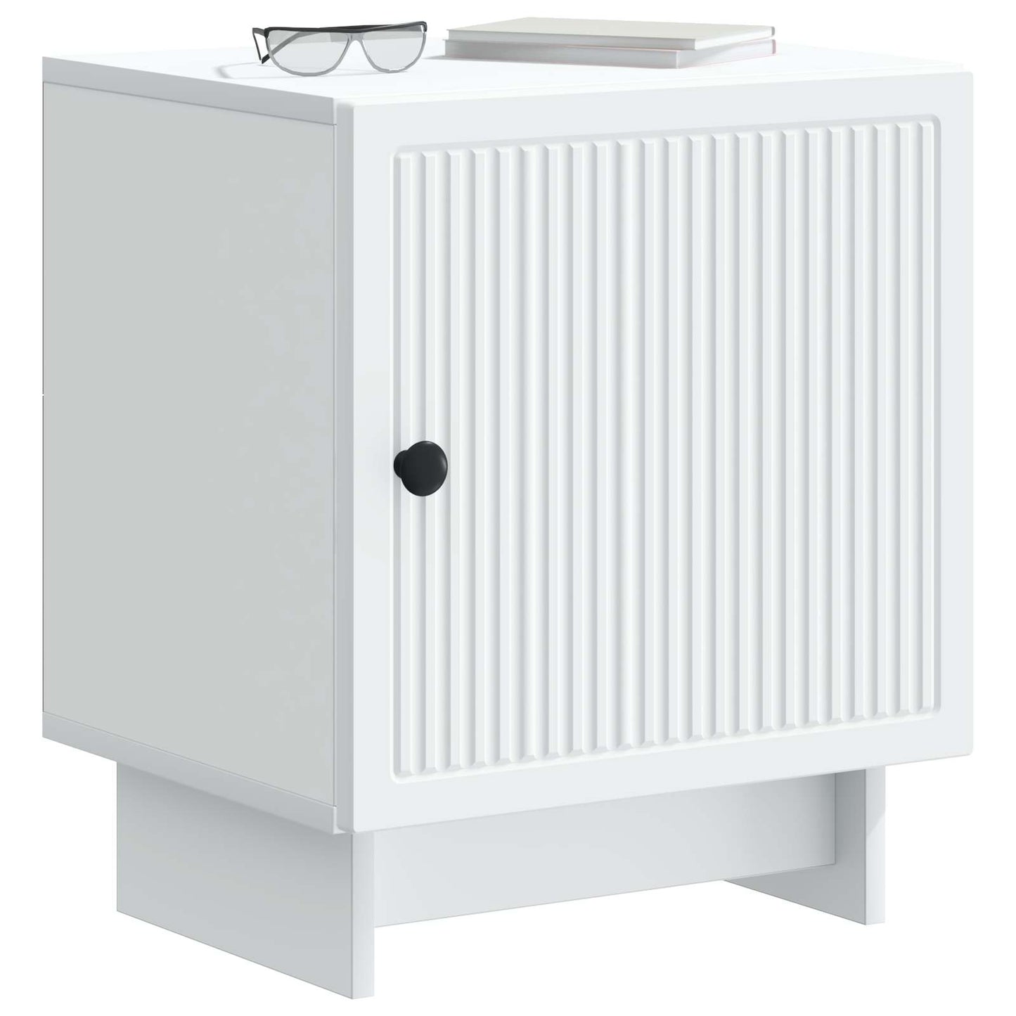 Nattbordskap 2 pcs Hvit 43 x 34,5 x 50 cm Konstruert tre