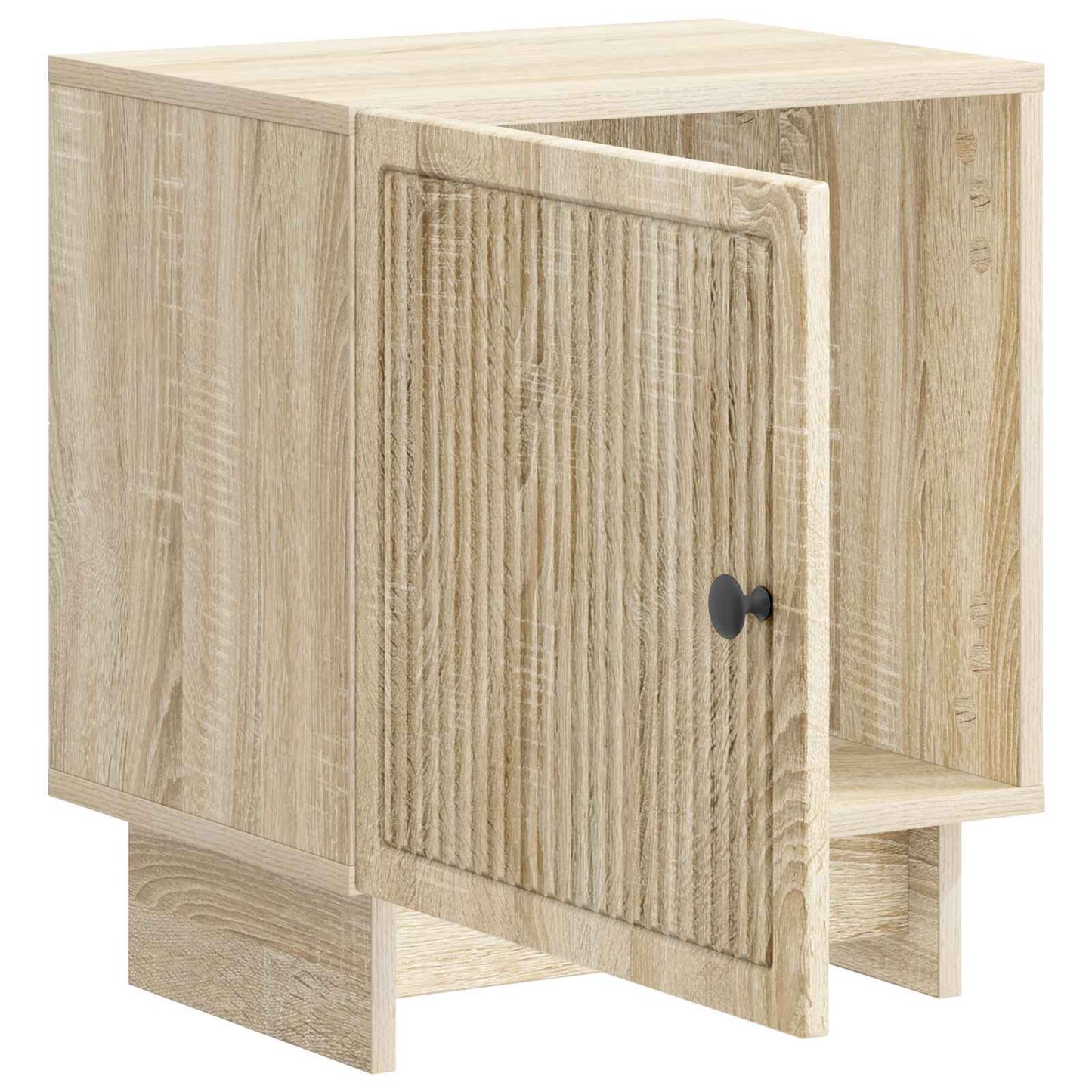 Nattbordskap 2 pcs Sonoma eik 43 x 34,5 x 50 cm Konstruert tre