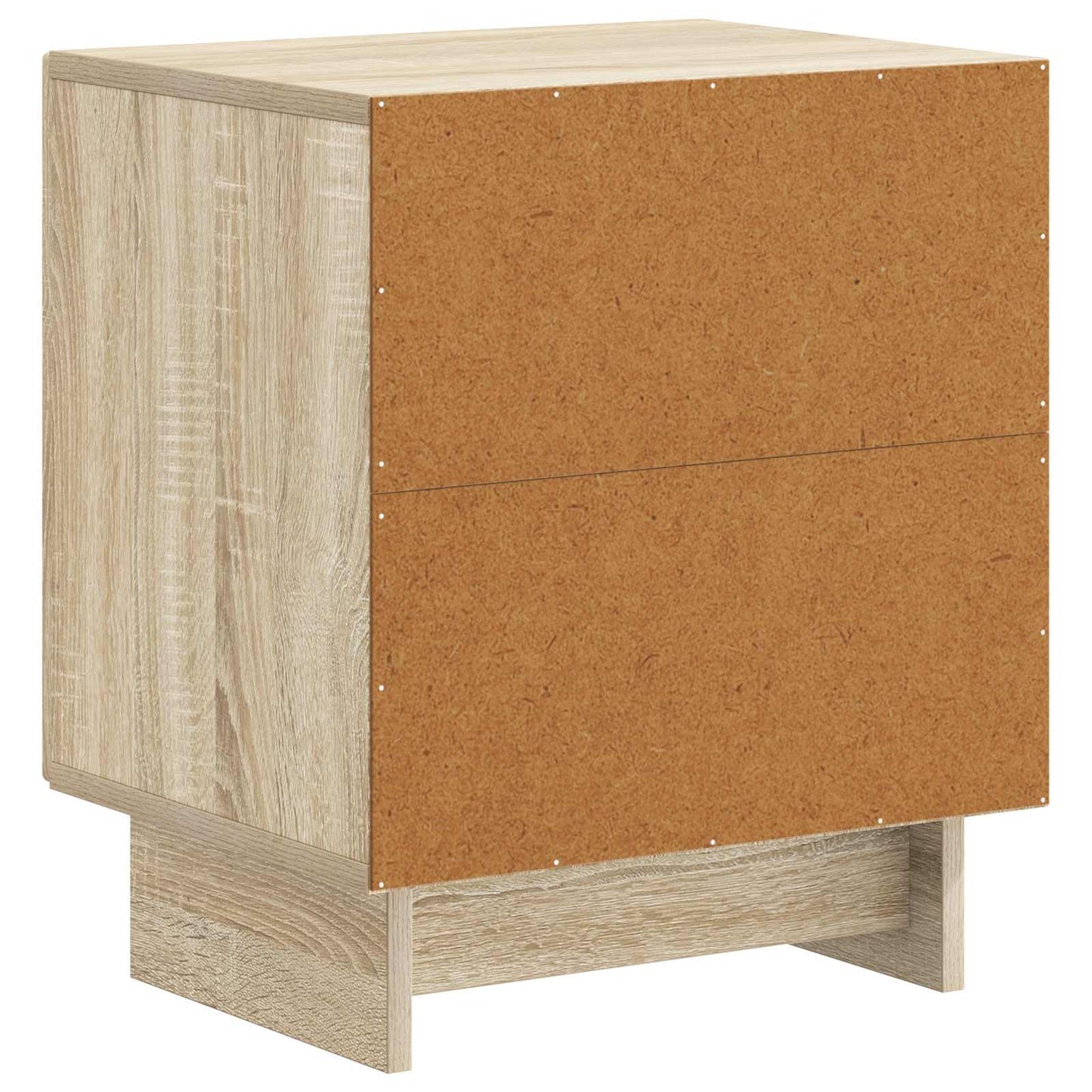 Nattbordskap 2 pcs Sonoma eik 43 x 34,5 x 50 cm Konstruert tre