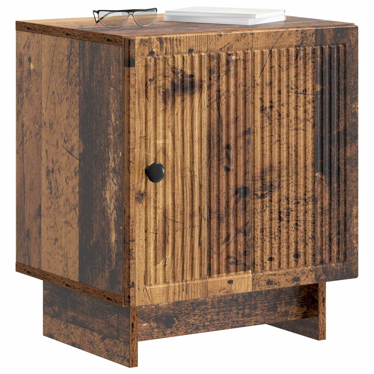 Nattbordskap 2 pcs Gammelt tre 43 x 34,5 x 50 cm Konstruert tre