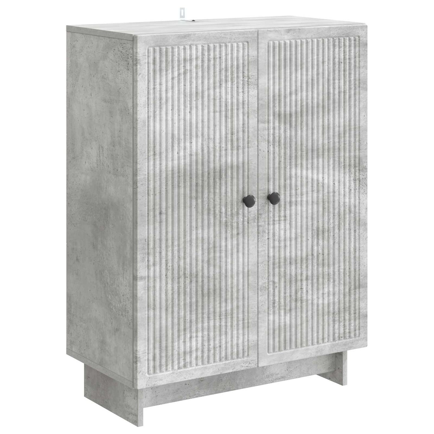 Serviesskap Betonggrå 66 x 34,5 x 90 cm Konstruert tre