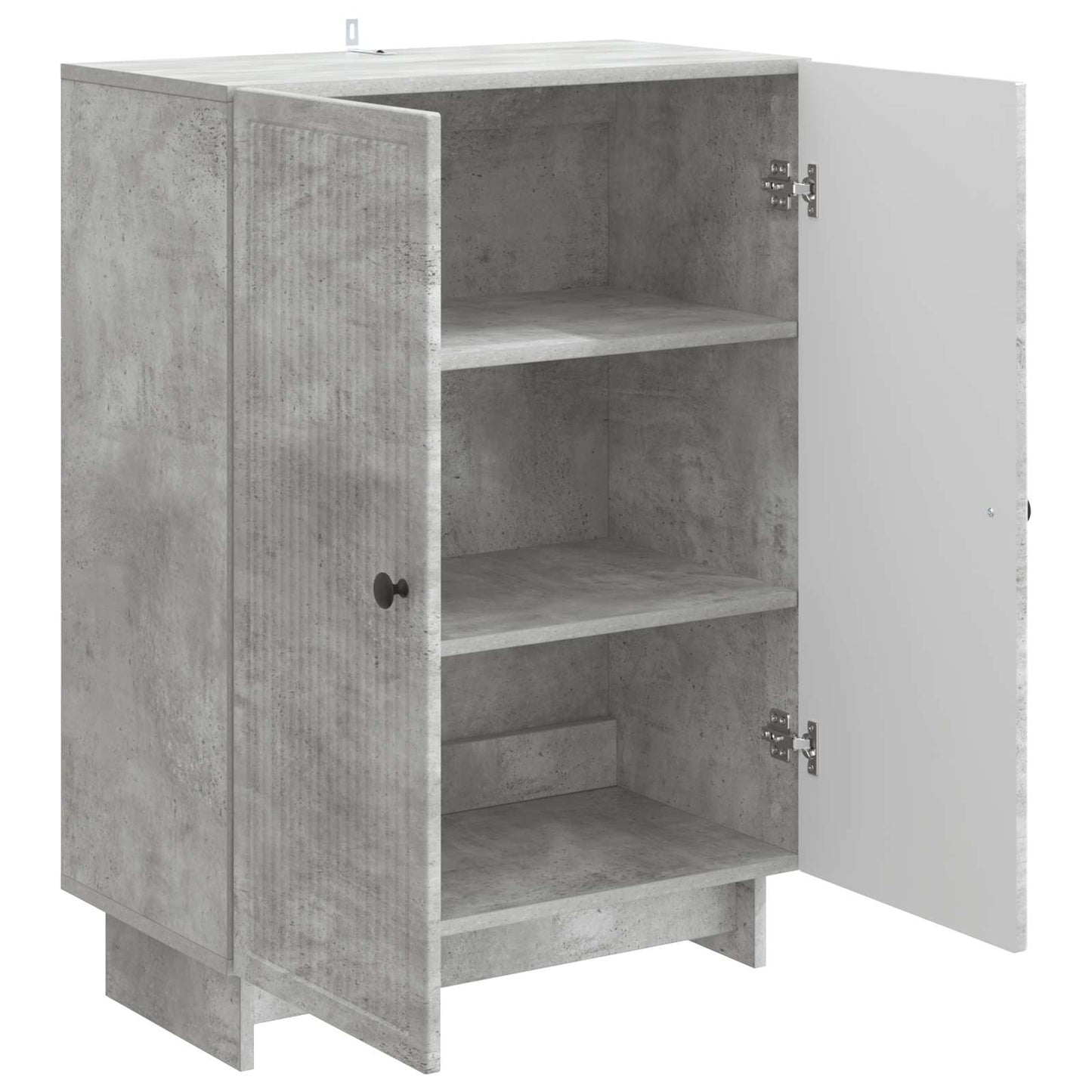 Serviesskap Betonggrå 66 x 34,5 x 90 cm Konstruert tre