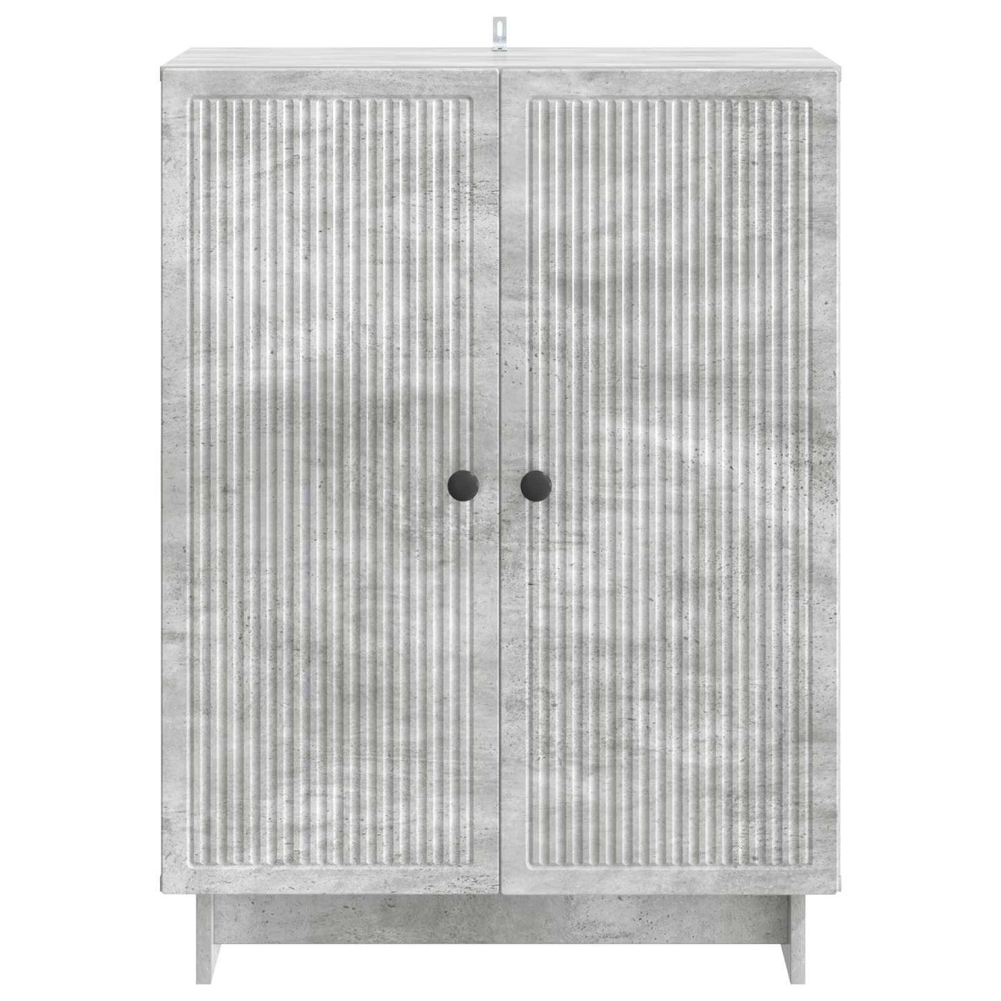Serviesskap Betonggrå 66 x 34,5 x 90 cm Konstruert tre