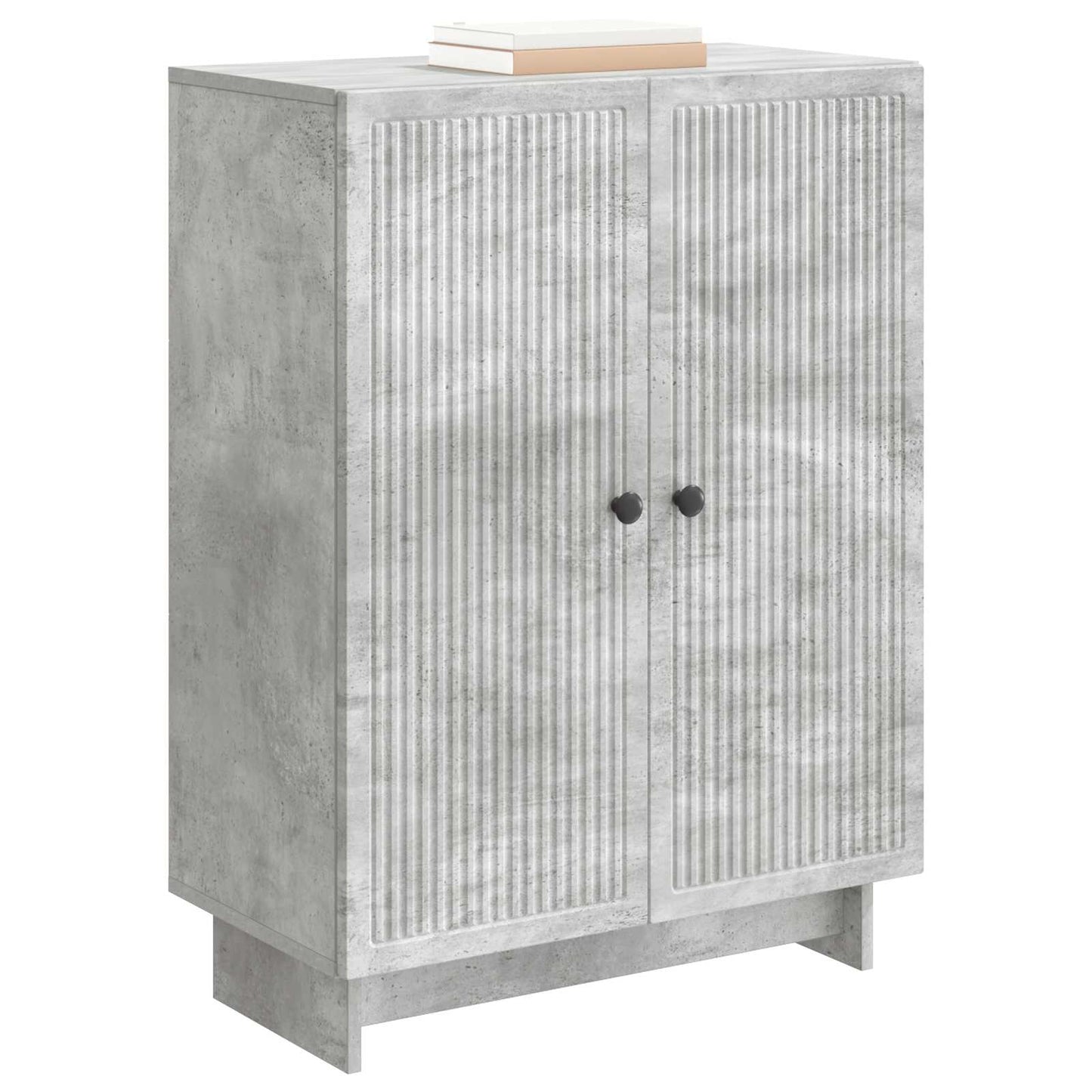 Serviesskap Betonggrå 66 x 34,5 x 90 cm Konstruert tre