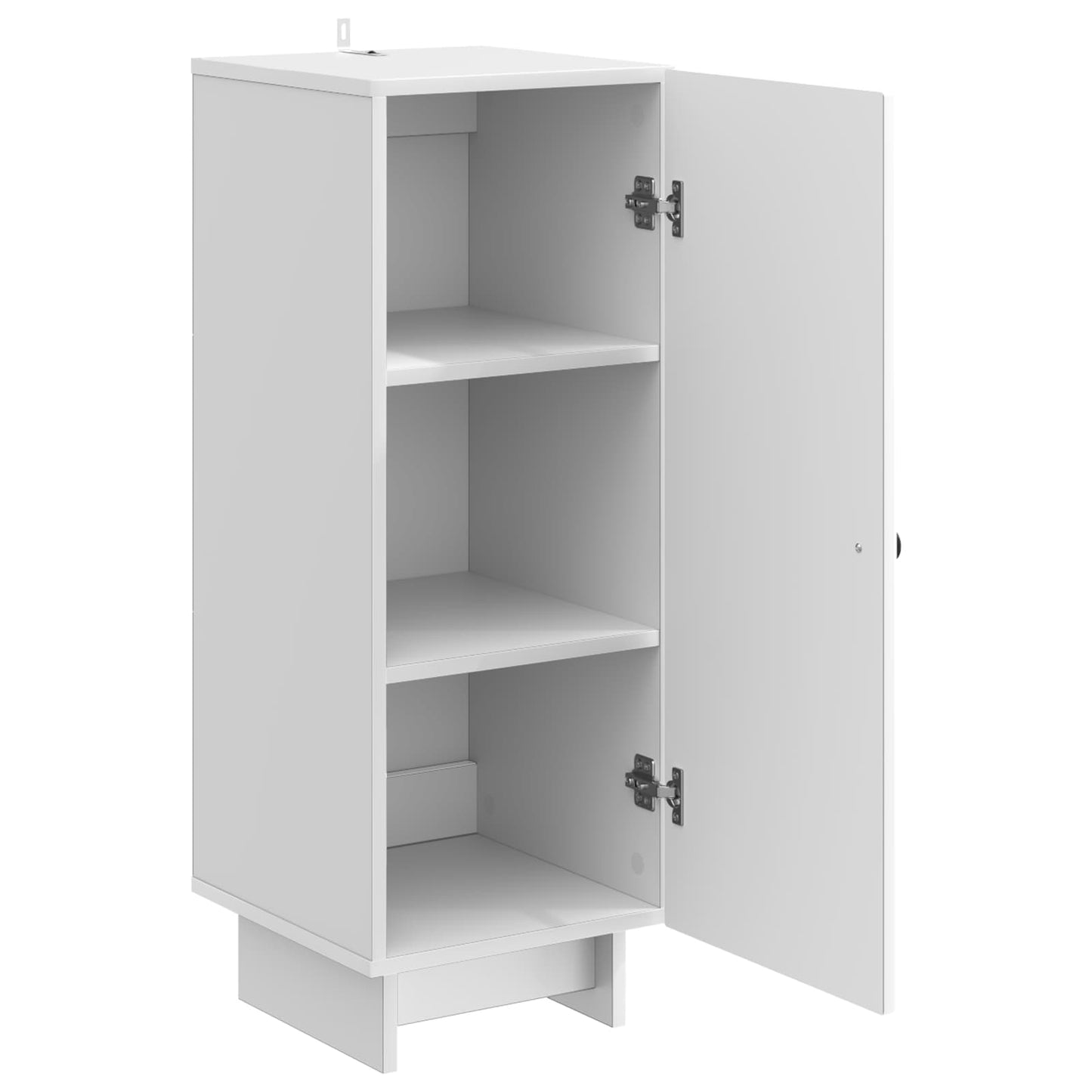 Serviesskap Høgglans hvit 33 x 34,5 x 90 cm Konstruert tre