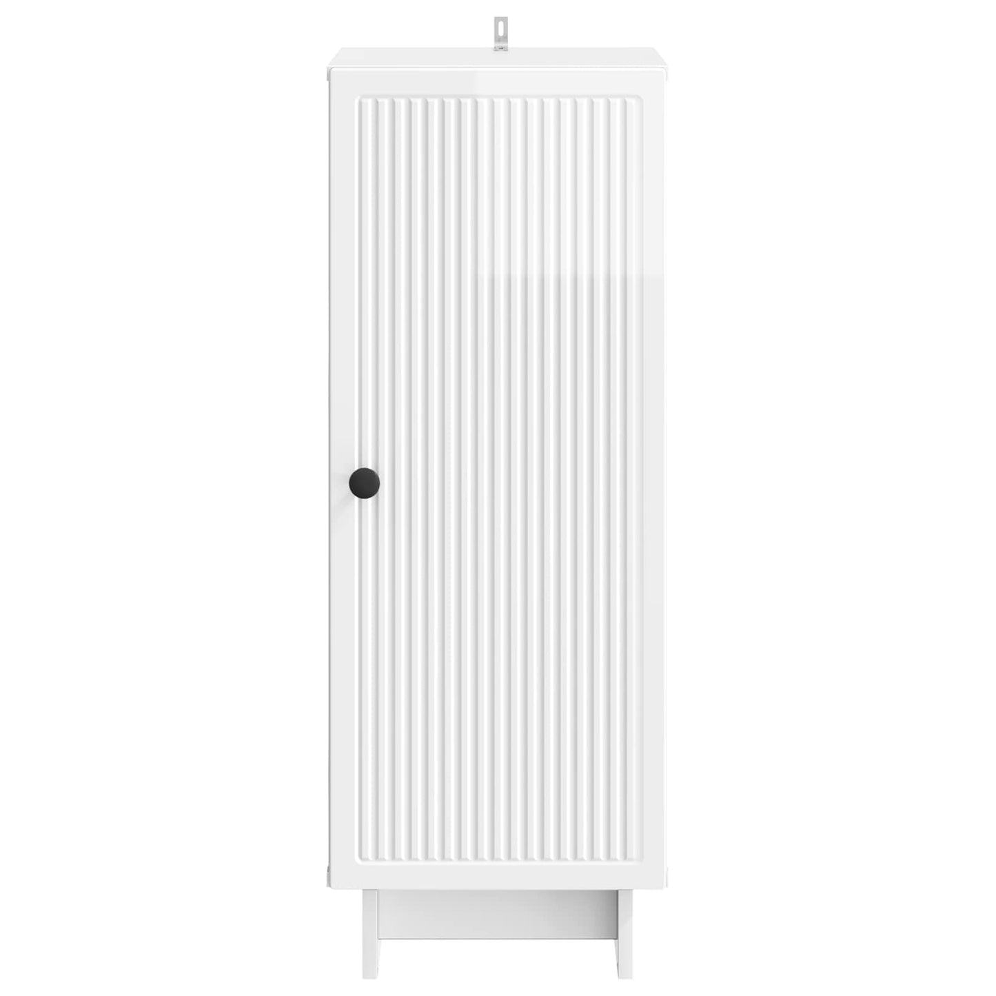 Serviesskap Høgglans hvit 33 x 34,5 x 90 cm Konstruert tre