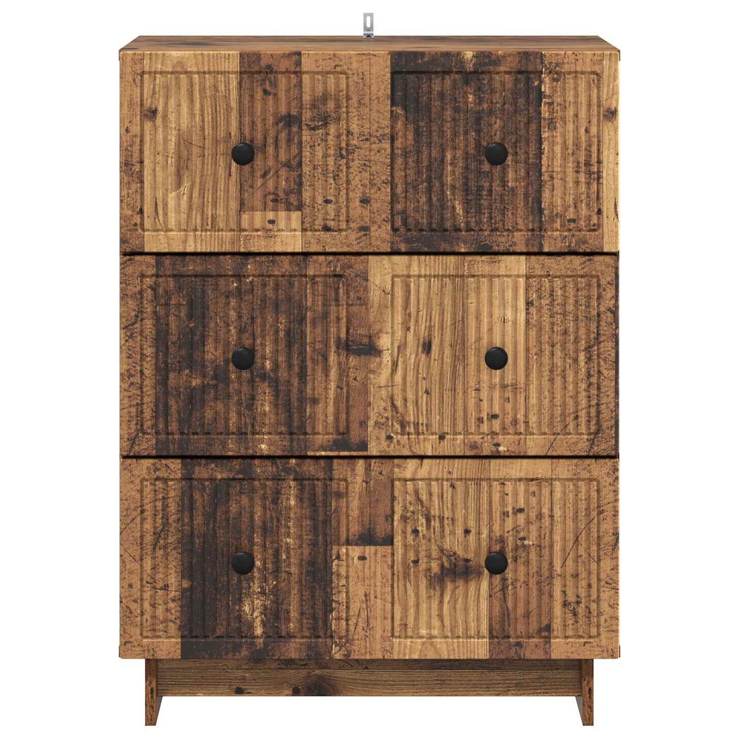 Skuffeskap Gammelt tre 66 x 34,5 x 90 cm Konstruert tre