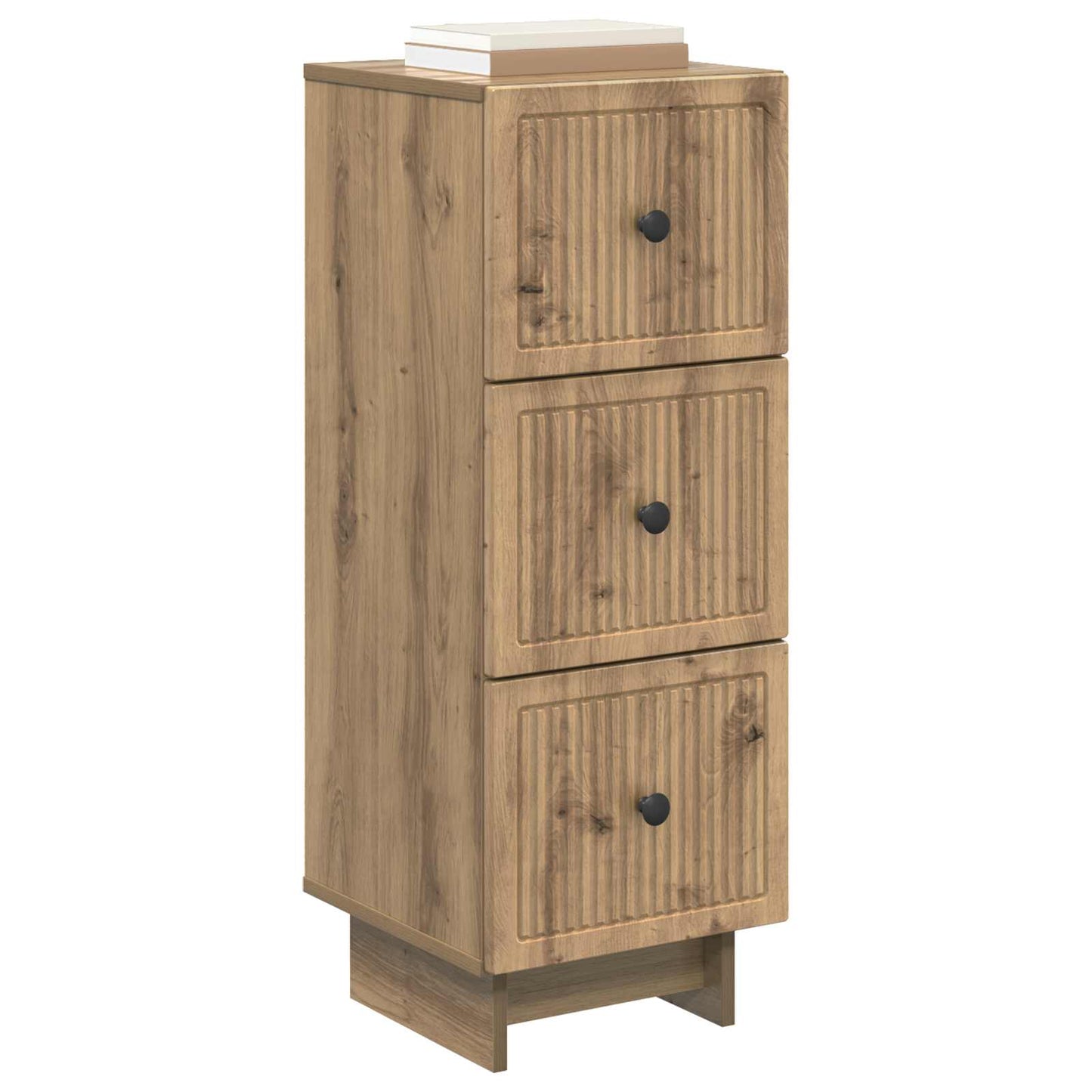 Skuffeskap 33 x 34,5 x 90 cm Konstruert tre Artisan eik