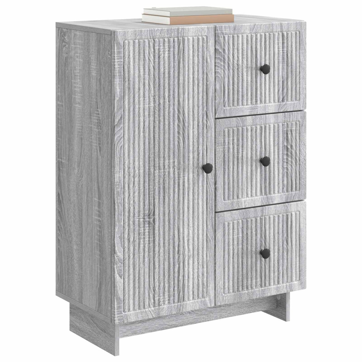 Serviesskap Grå sonoma 66 x 34,5 x 90 cm Konstruert tre