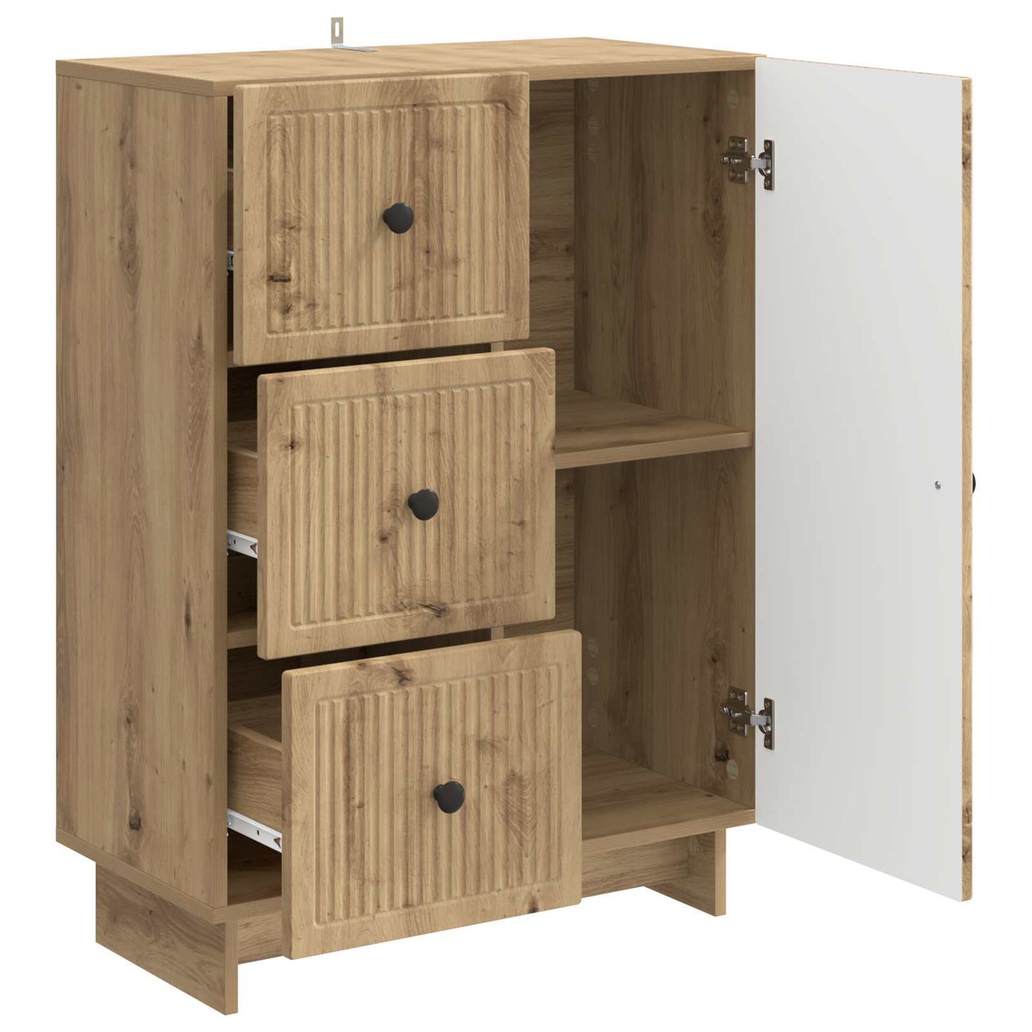 Serviesskap Artisan eik 66 x 34,5 x 90 cm Konstruert tre