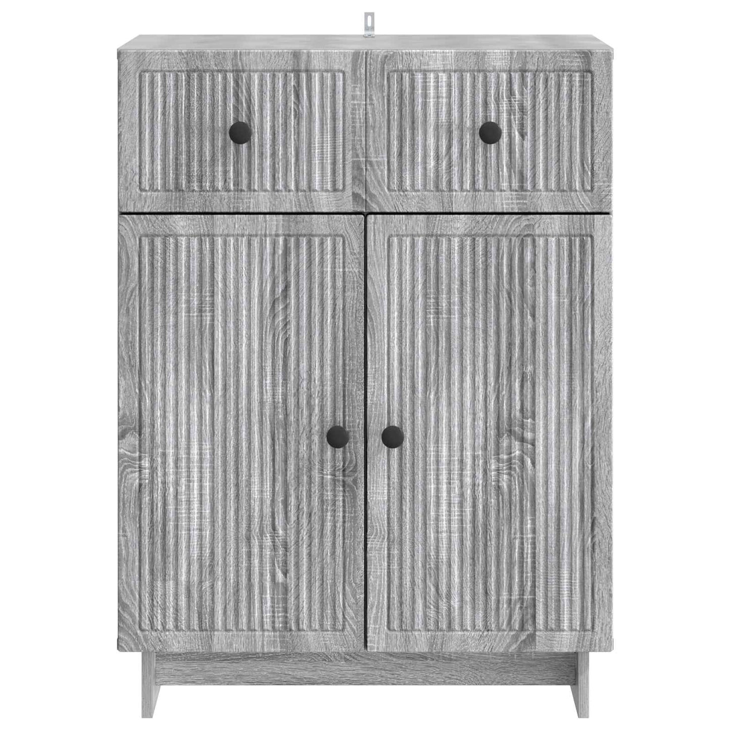 Serviesskap Grå sonoma 66 x 34,5 x 90 cm Konstruert tre