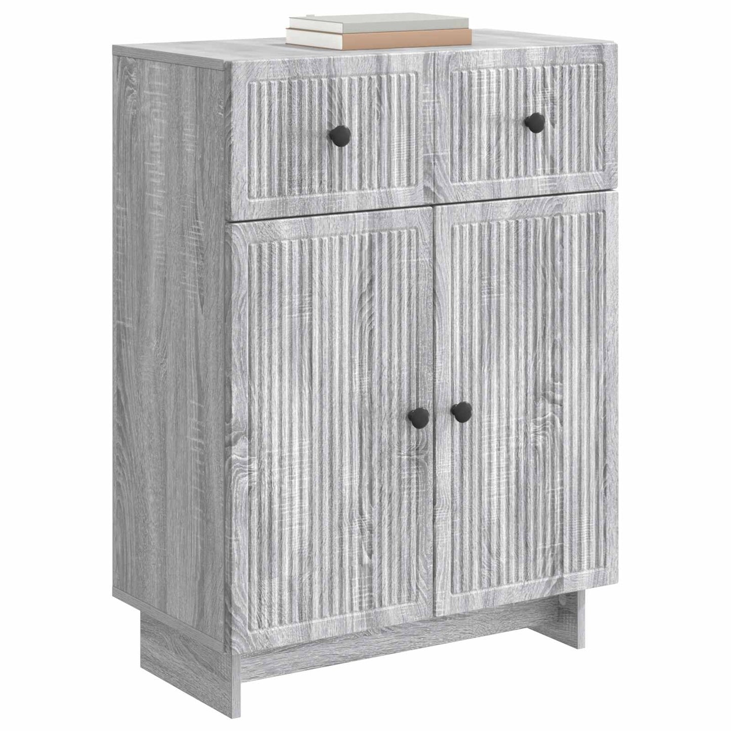 Serviesskap Grå sonoma 66 x 34,5 x 90 cm Konstruert tre
