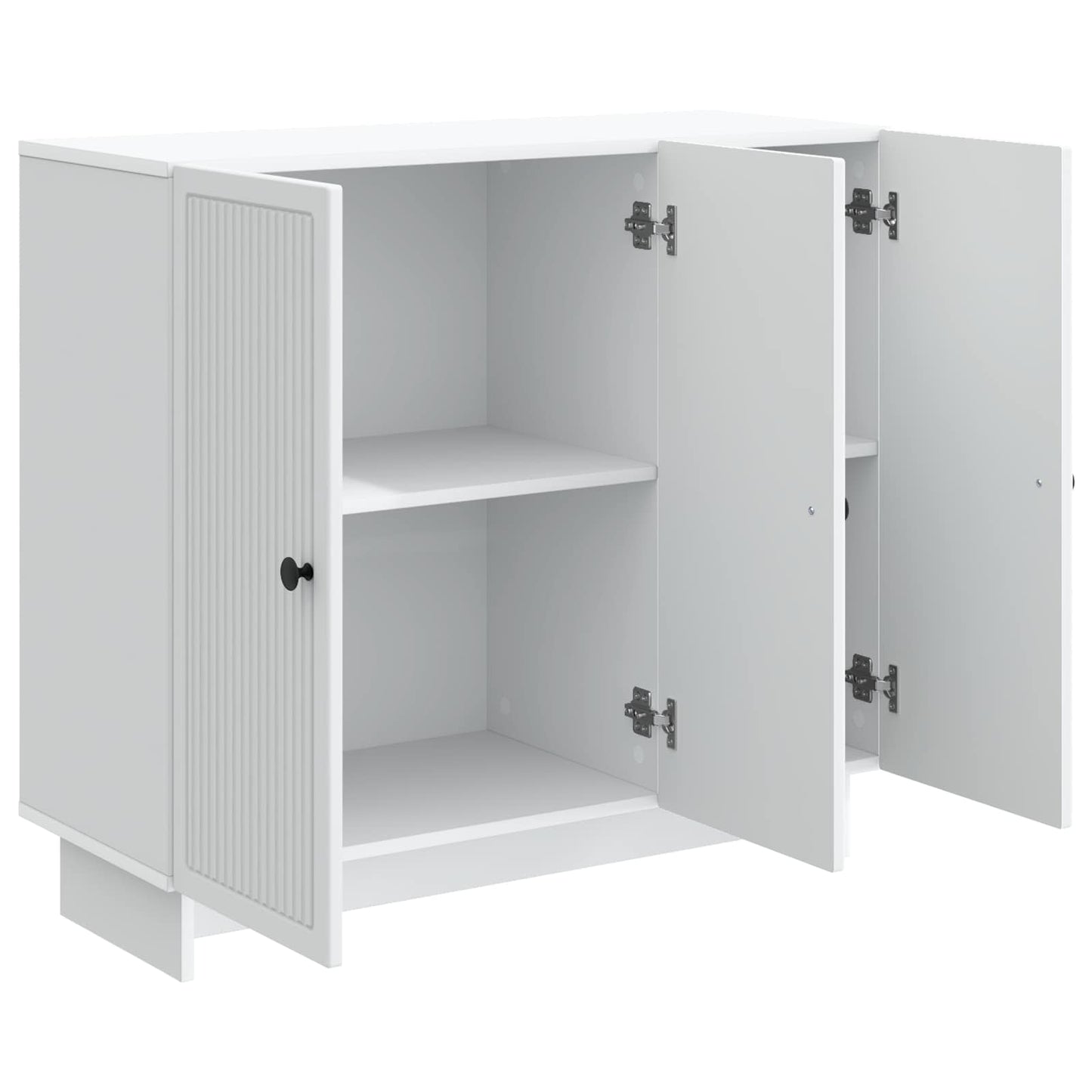Serviesskap Hvit 89 x 34,5 x 80 cm Konstruert tre