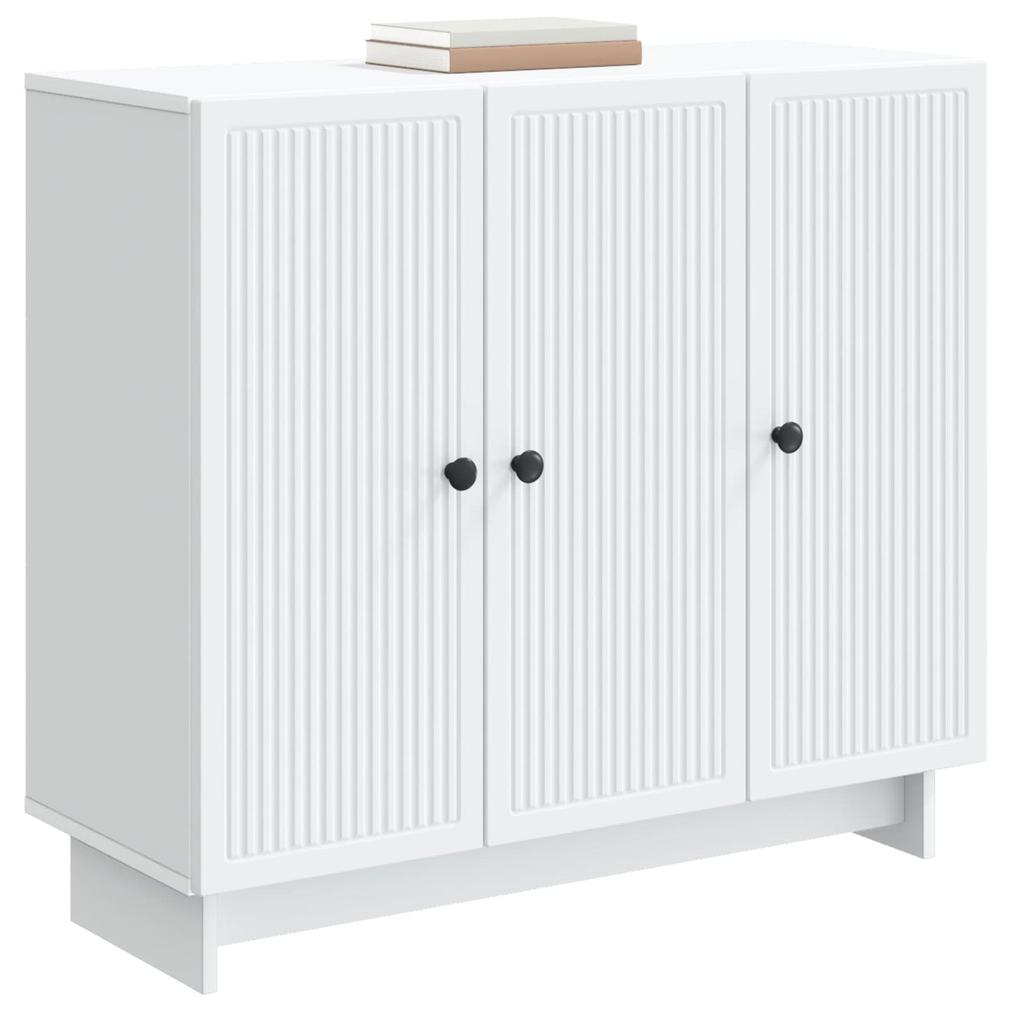 Serviesskap Hvit 89 x 34,5 x 80 cm Konstruert tre