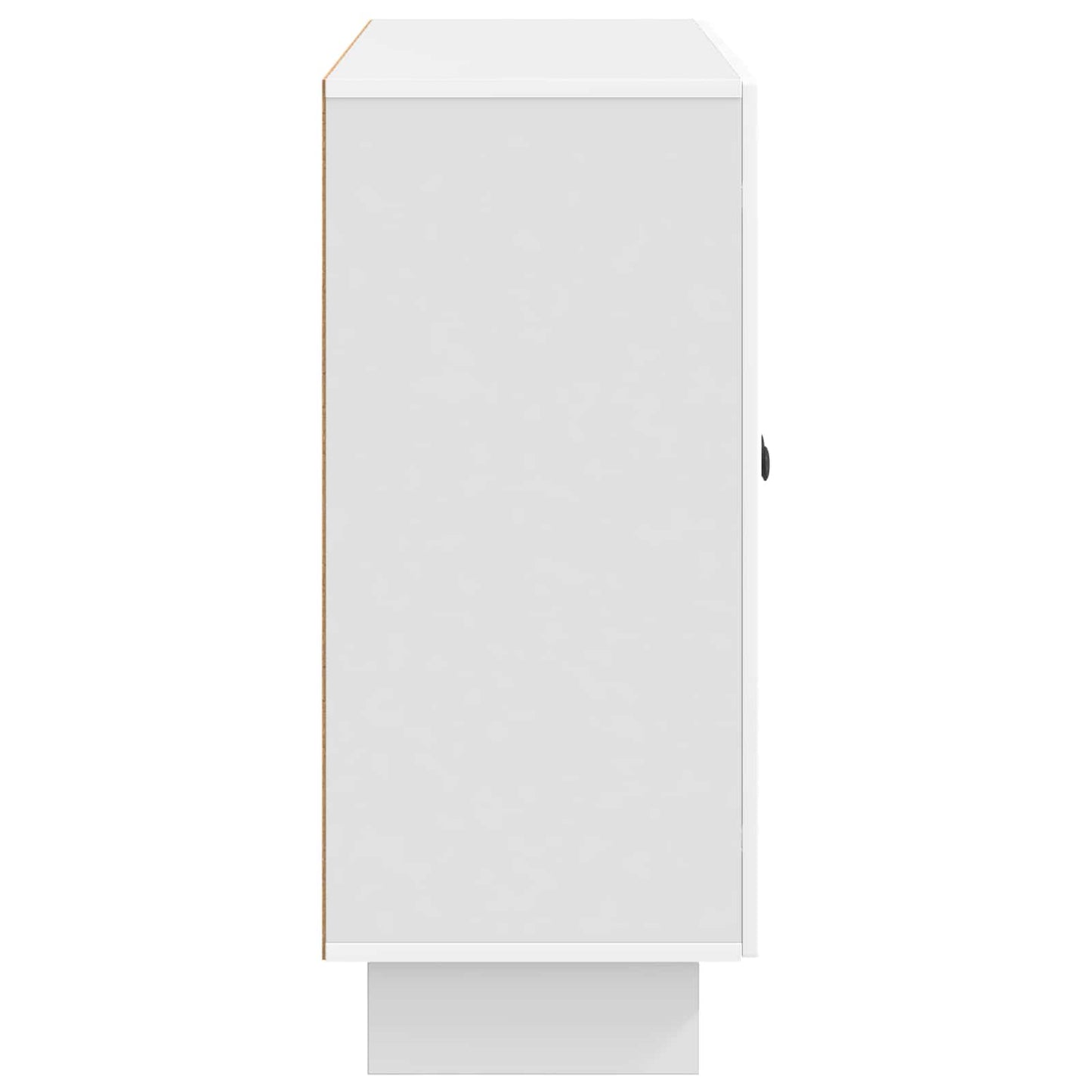 Serviesskap Høgglans hvit 89 x 34,5 x 80 cm Konstruert tre