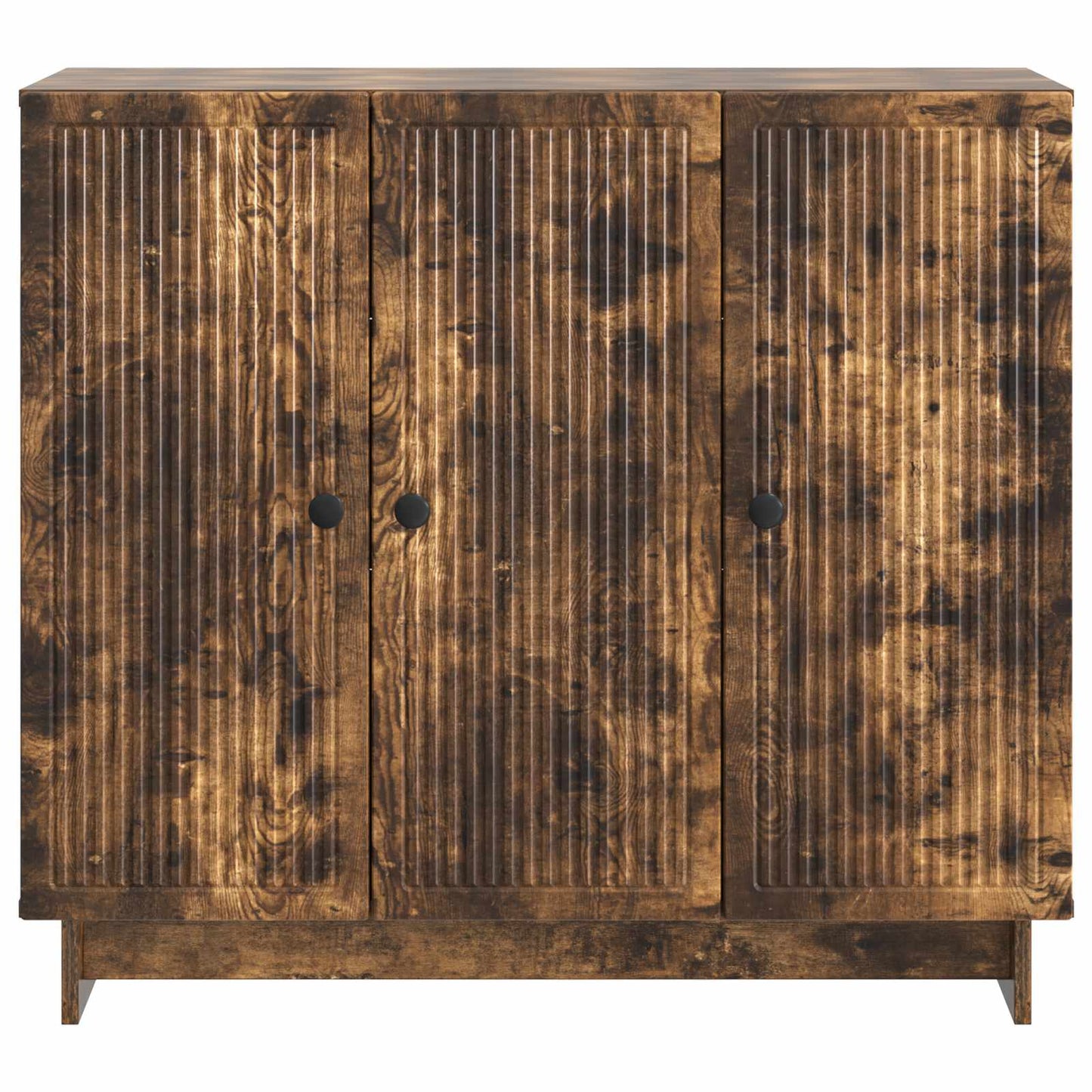 Serviesskap Røkt Eik 89 x 34,5 x 80 cm Konstruert tre