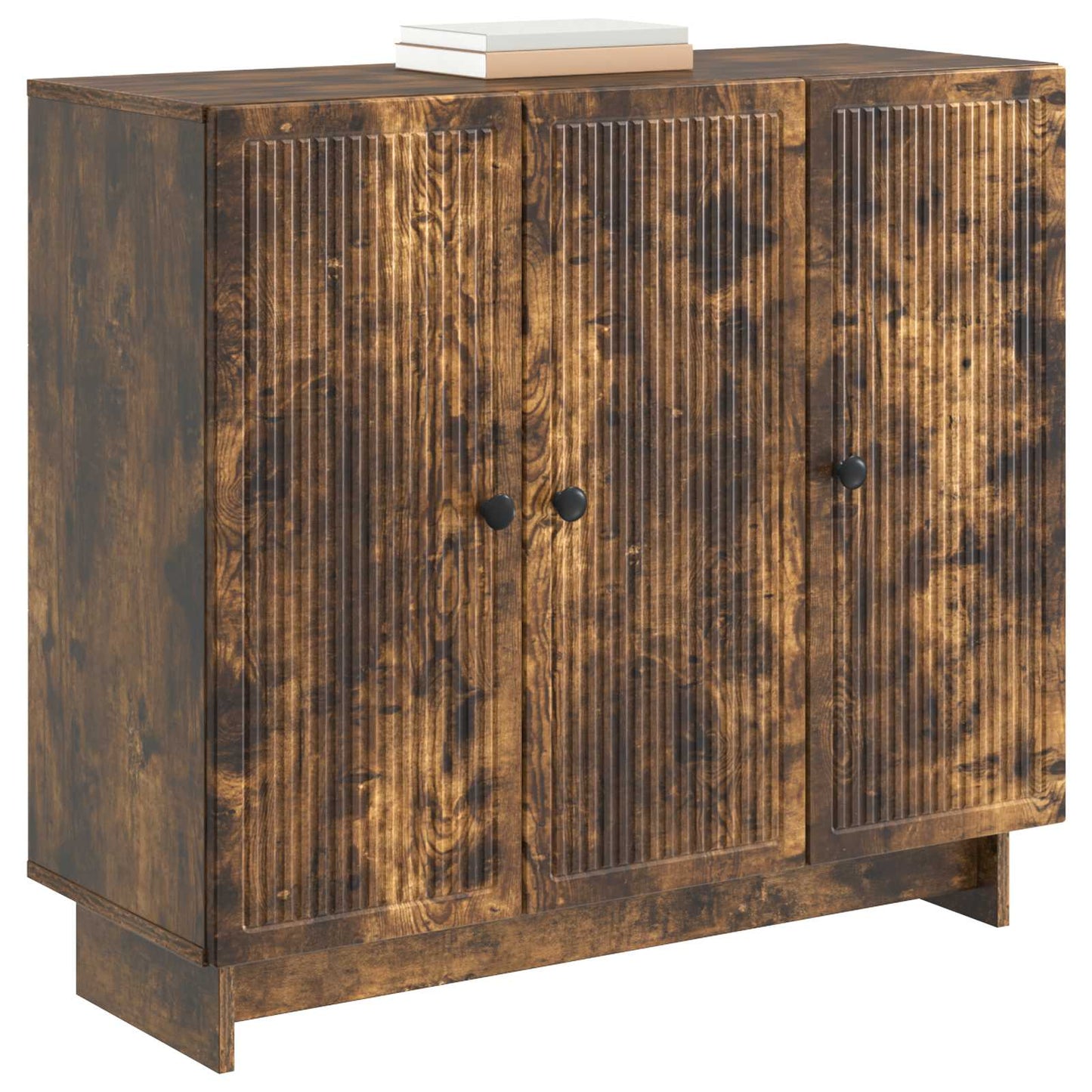 Serviesskap Røkt Eik 89 x 34,5 x 80 cm Konstruert tre