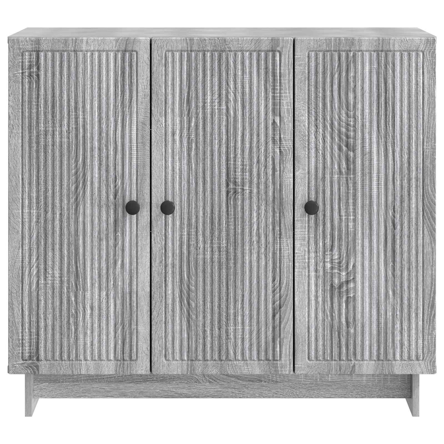 Serviesskap Grå sonoma 89 x 34,5 x 80 cm Konstruert tre