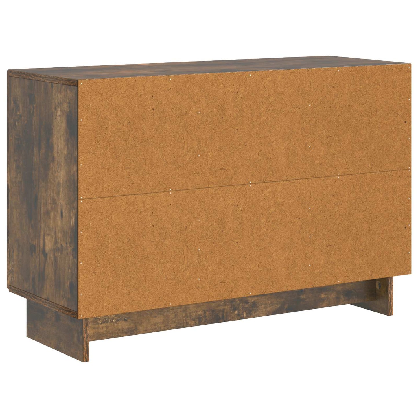 Serviesskap med skuff Røkt Eik 89 x 34,5 x 60 cm Konstruert tre