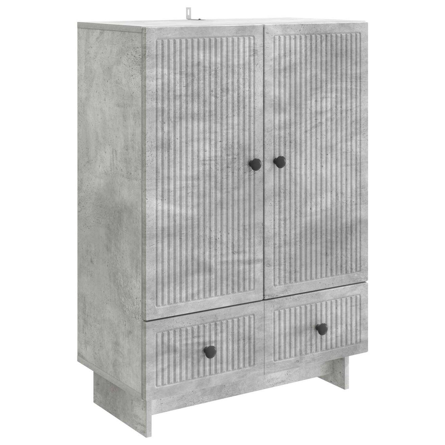 Serviesskap BetongGrå 66 x 34,5 x 95 cm Konstruert tre